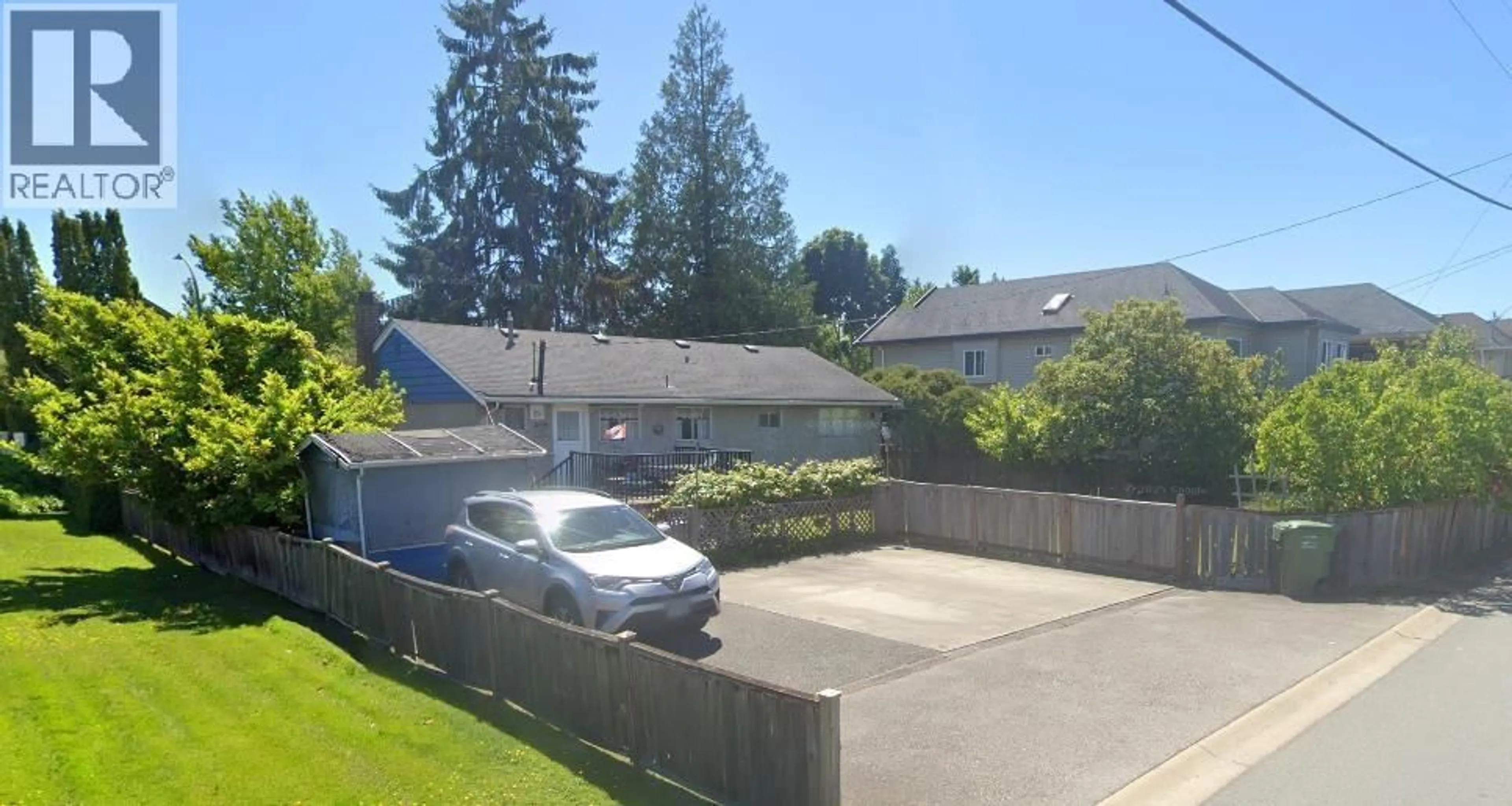 A pic from outside/outdoor area/front of a property/back of a property/a pic from drone, street for 10411 WILLIAMS ROAD, Richmond British Columbia V7A1H6