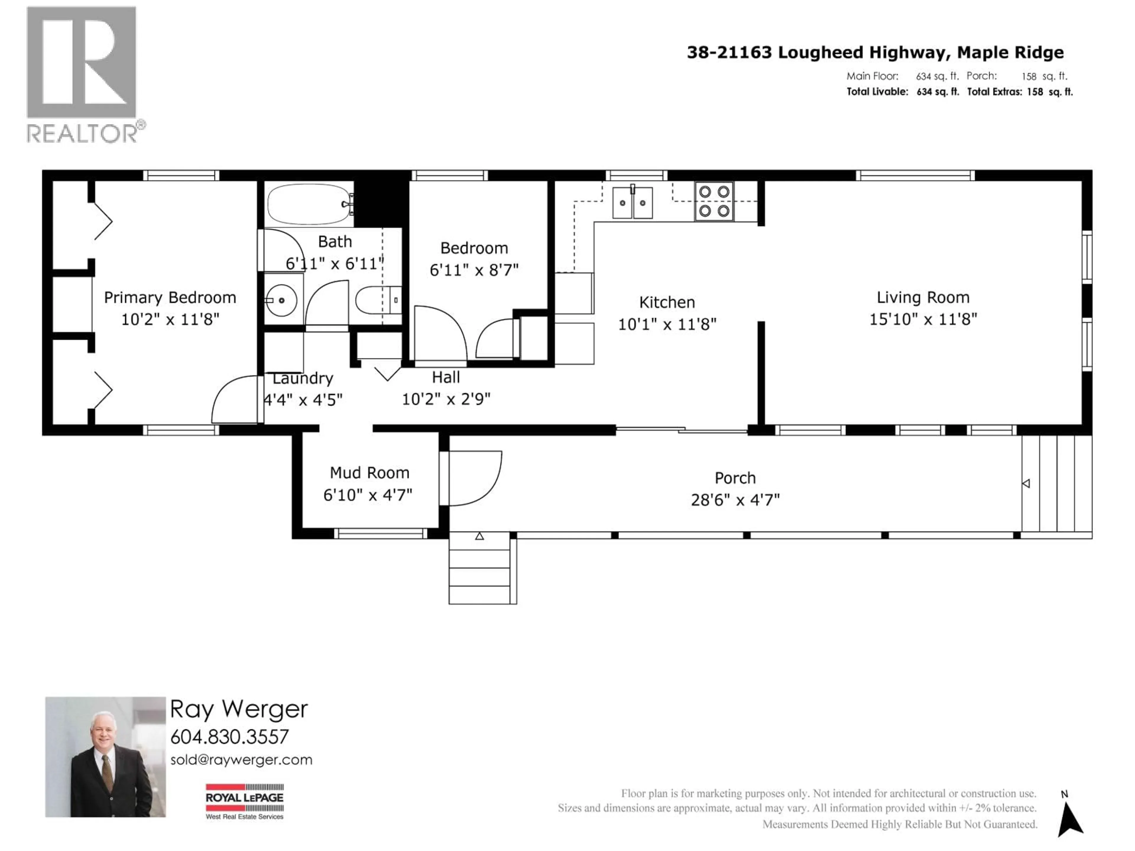 Floor plan for 38 - 21163 LOUGHEED HIGHWAY, Maple Ridge British Columbia V2X2R4
