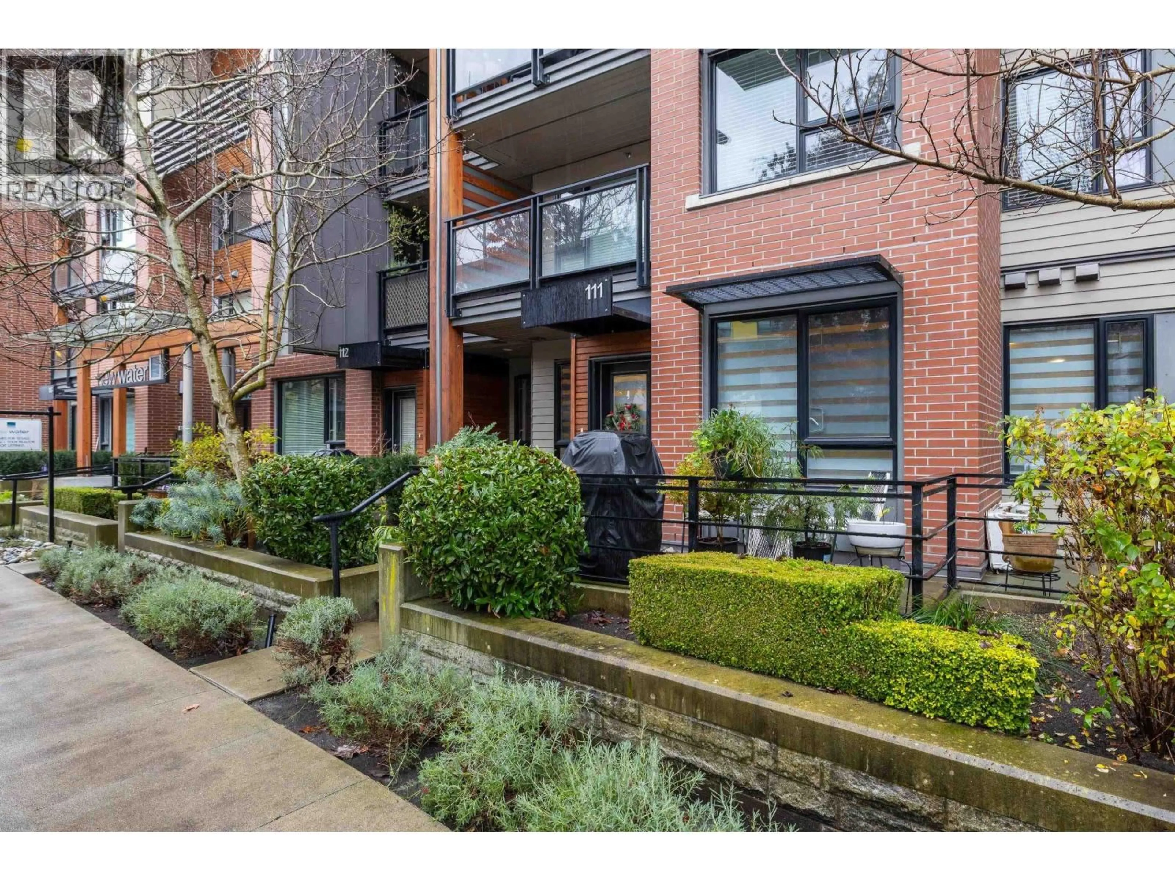 Home with brick exterior material, street for 111 - 3133 RIVERWALK AVENUE, Vancouver British Columbia V5S0A7