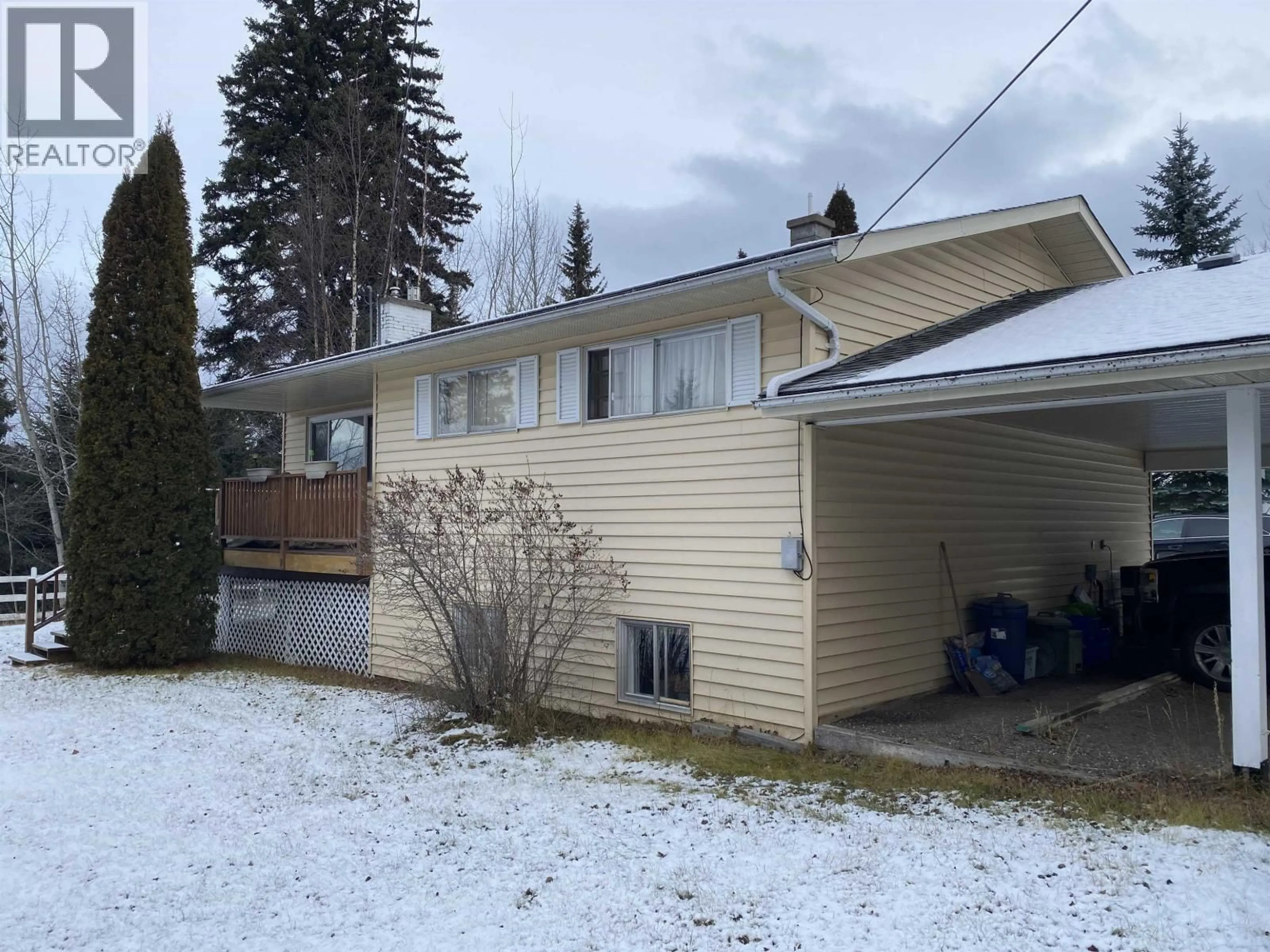 A pic from outside/outdoor area/front of a property/back of a property/a pic from drone, street for 6248 PURDUE ROAD, Prince George British Columbia V2N6K1