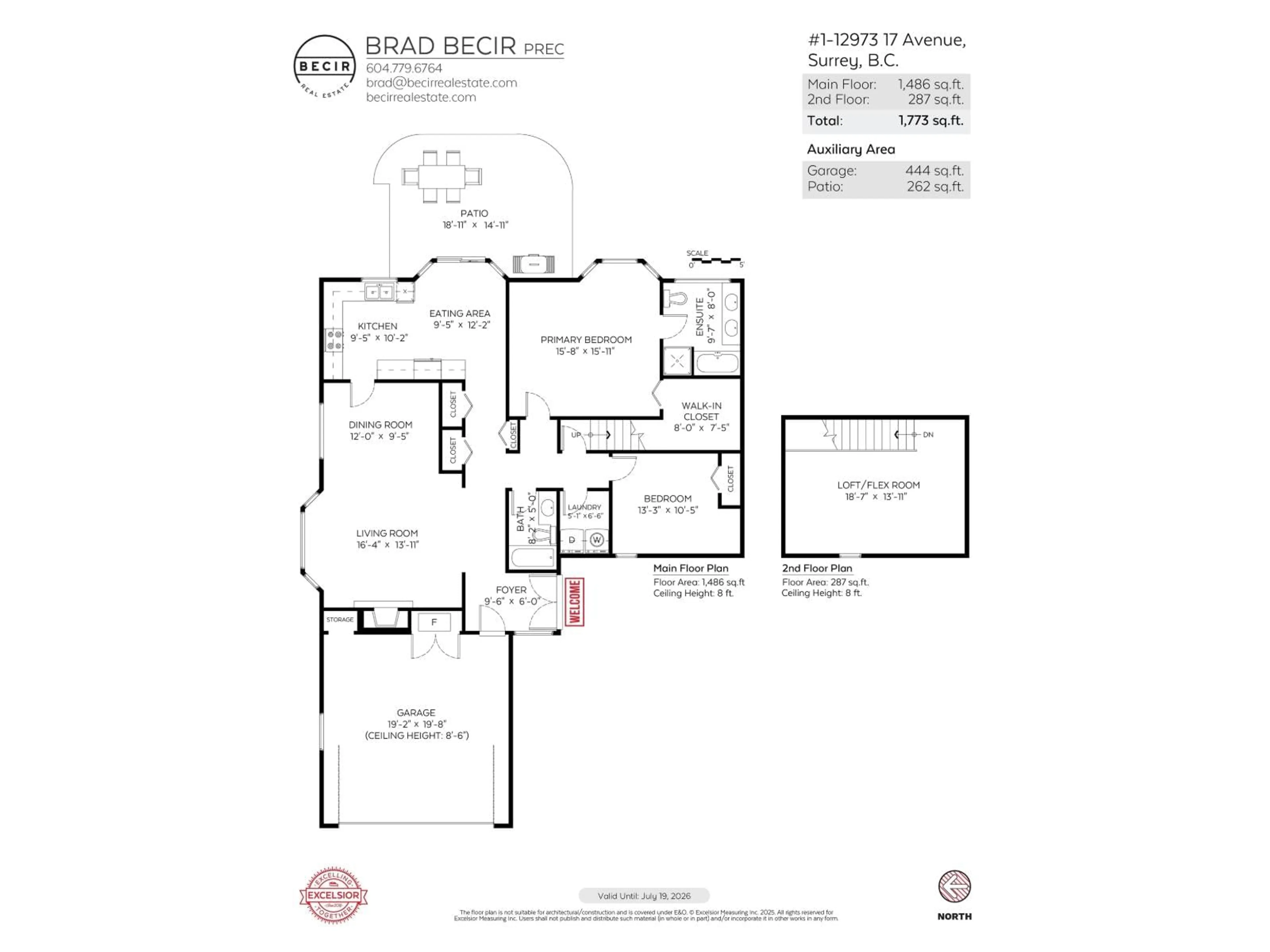 Floor plan for 1 - 12923 17 AVENUE, Surrey British Columbia V4A8T2