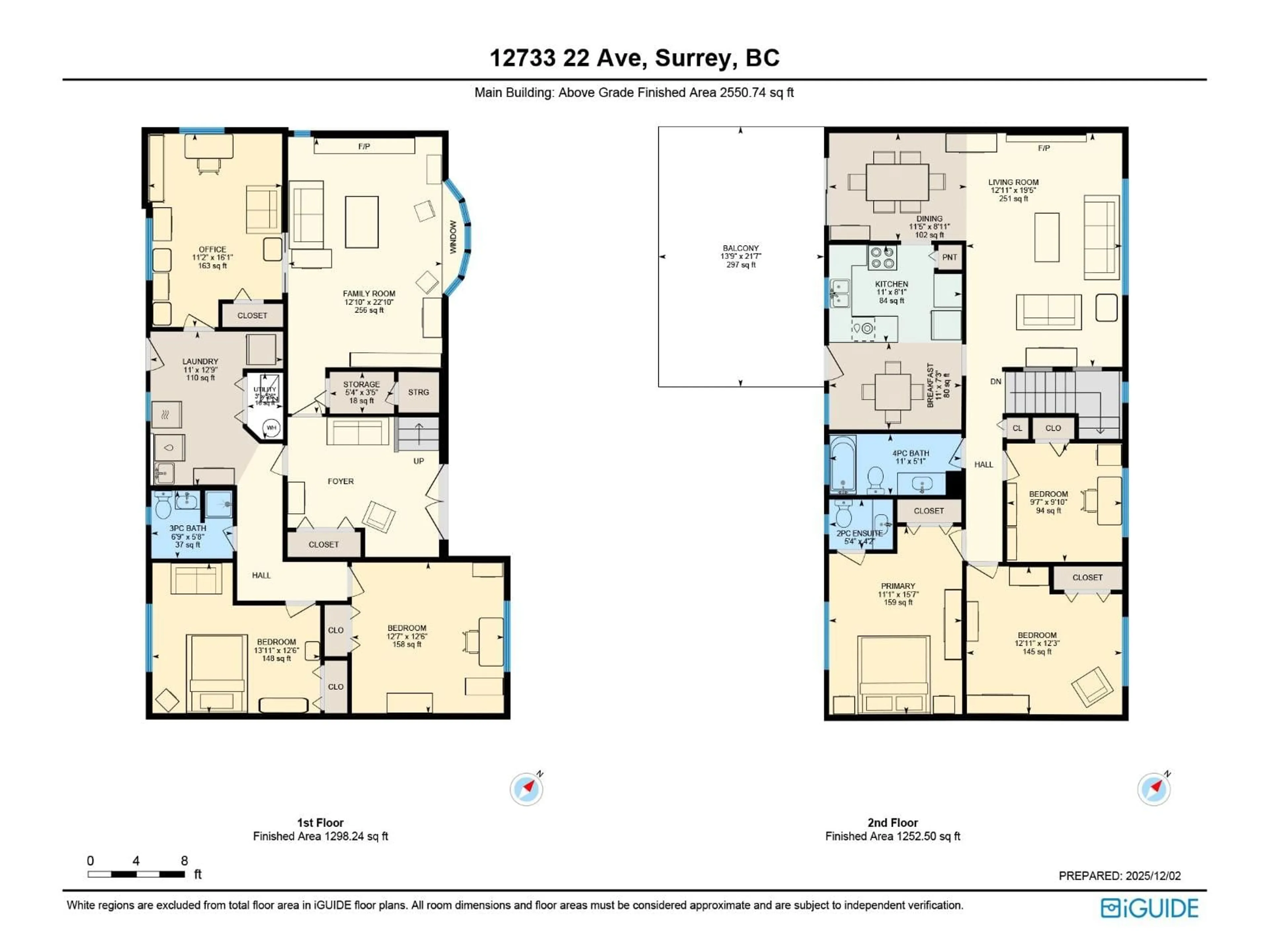 Floor plan for 12733 22 AVENUE, Surrey British Columbia V4A2B9