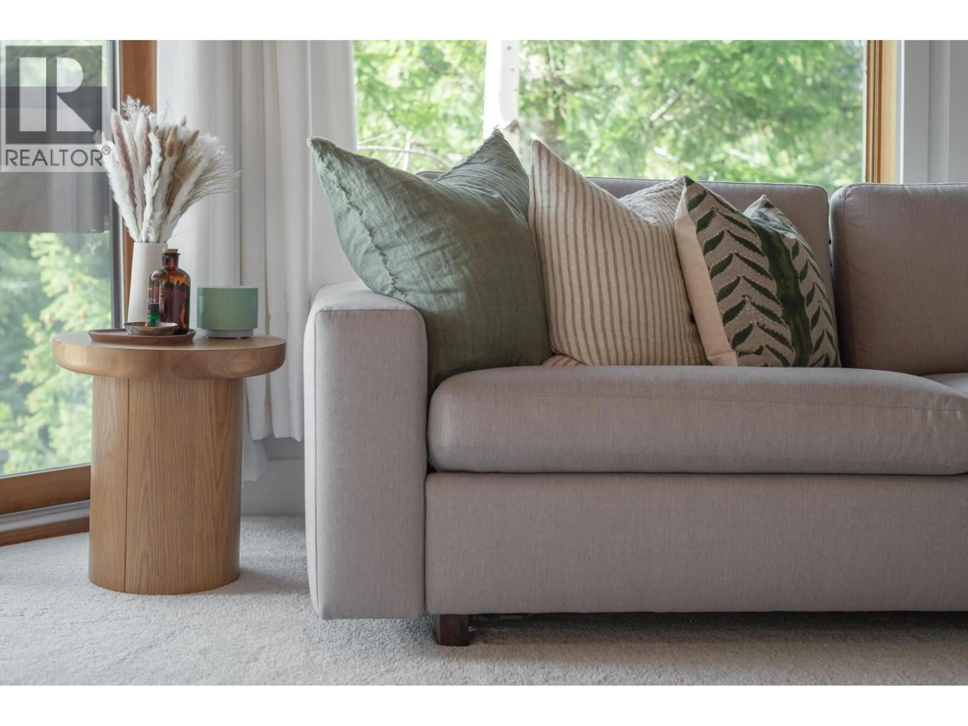 Living room with furniture, carpet floor for 206 - 6117 EAGLE DRIVE, Whistler British Columbia V0N1B6