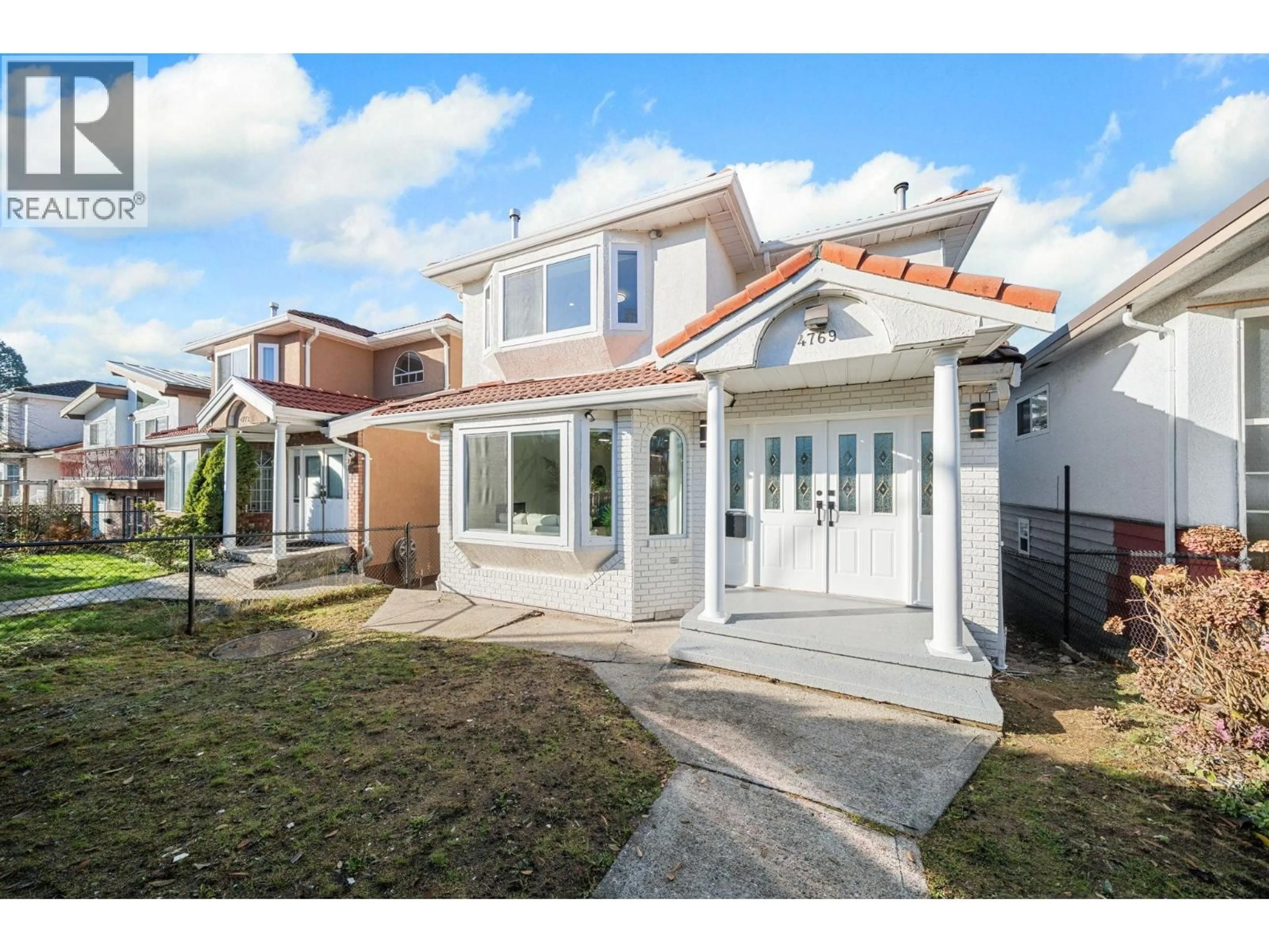 Home with vinyl exterior material, street for 4769 RUPERT STREET, Vancouver British Columbia V5R2J5