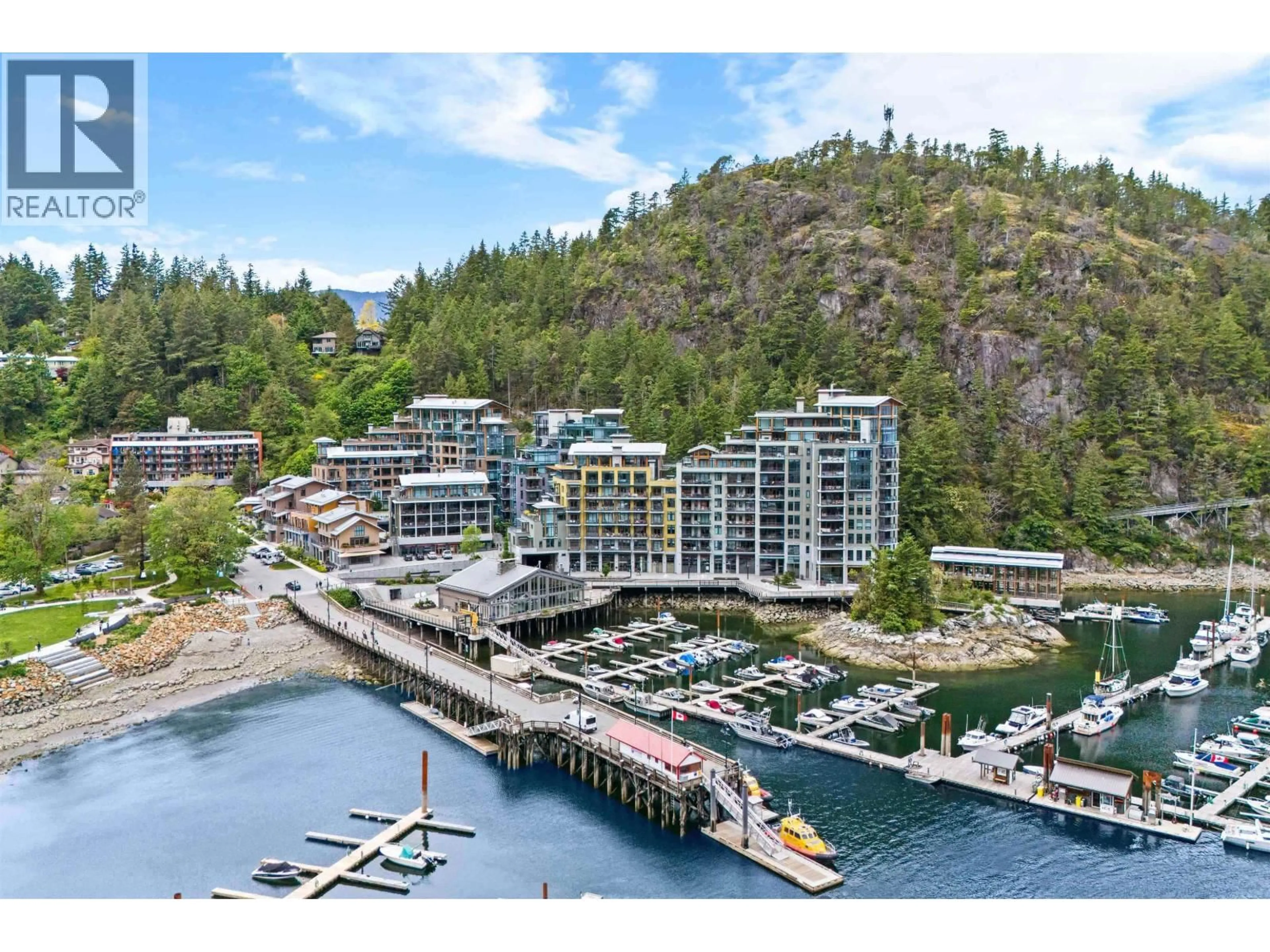 A pic from outside/outdoor area/front of a property/back of a property/a pic from drone, water/lake/river/ocean view for 101 - 6699 NELSON AVENUE, West Vancouver British Columbia V7W2B2