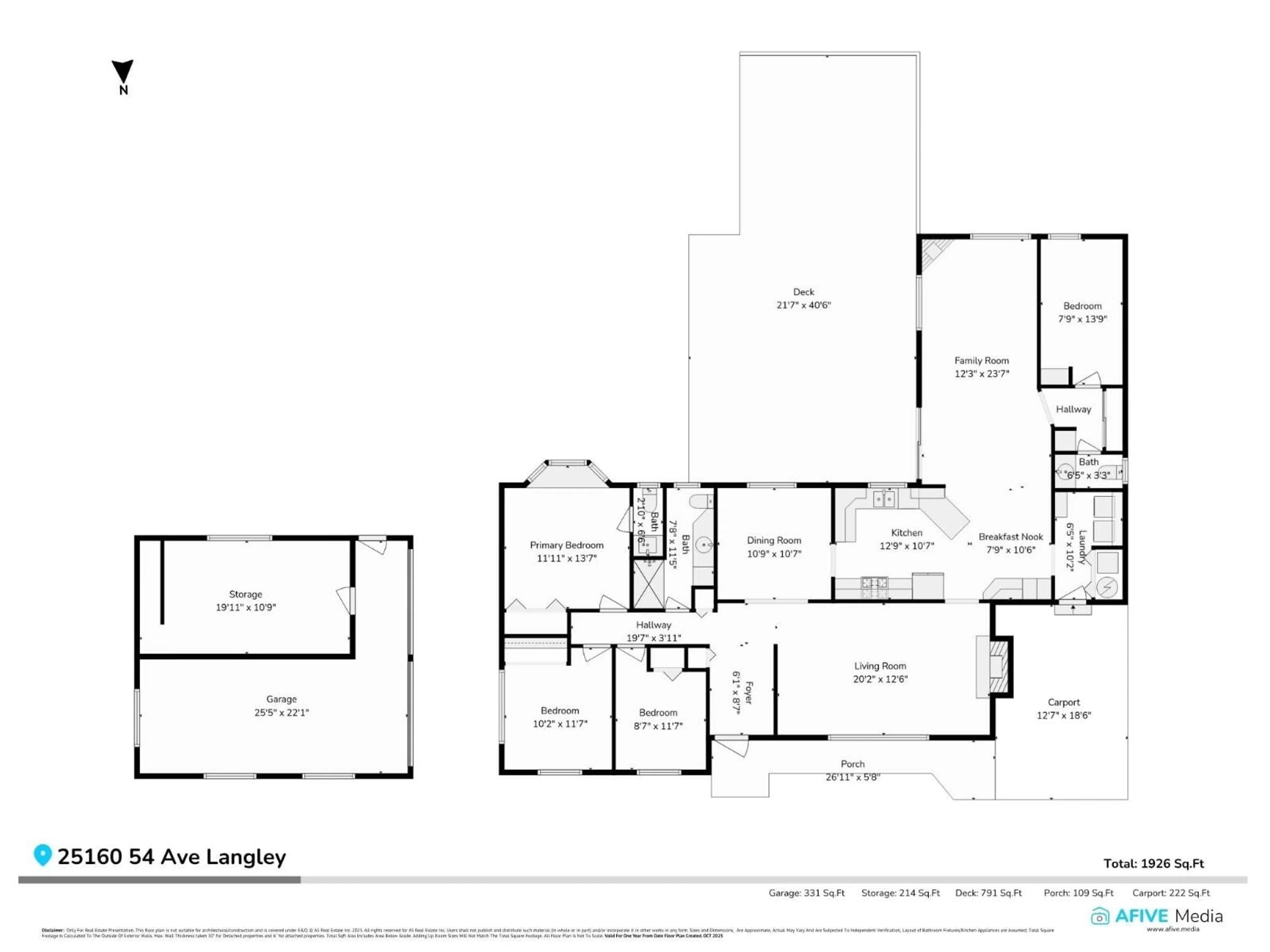 Floor plan for 25160 54 AVENUE, Langley British Columbia V4W1T3