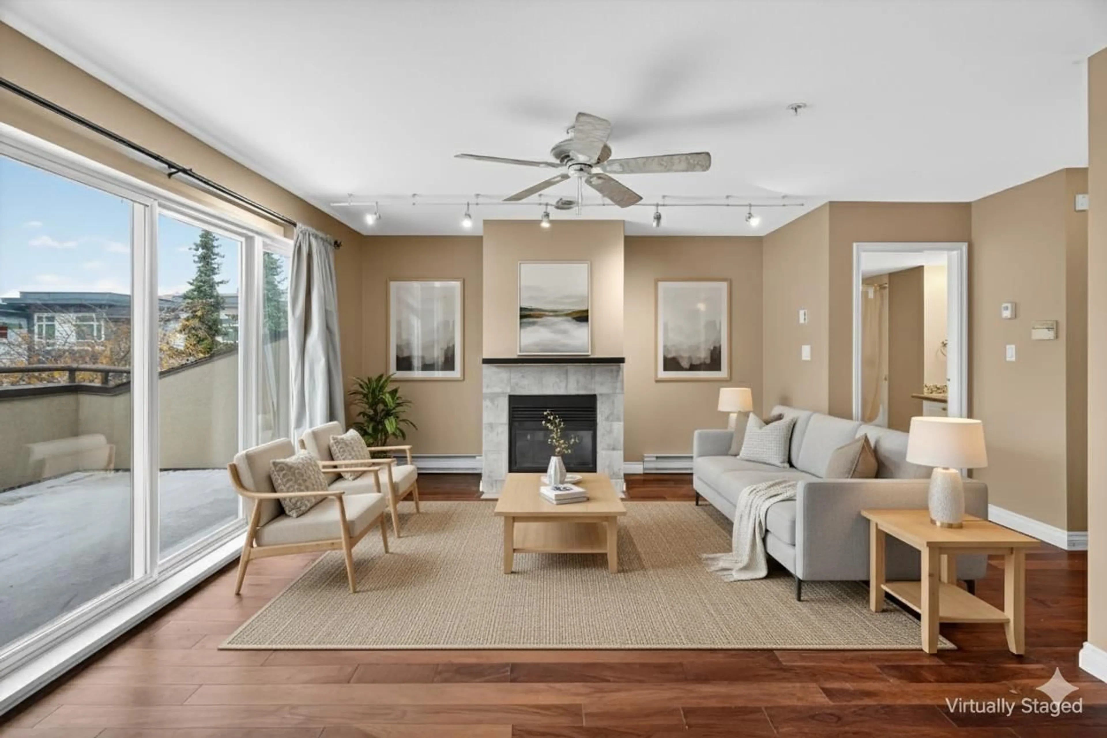 Living room with furniture, unknown for 405 - 7505 138 STREET, Surrey British Columbia V3W0W6