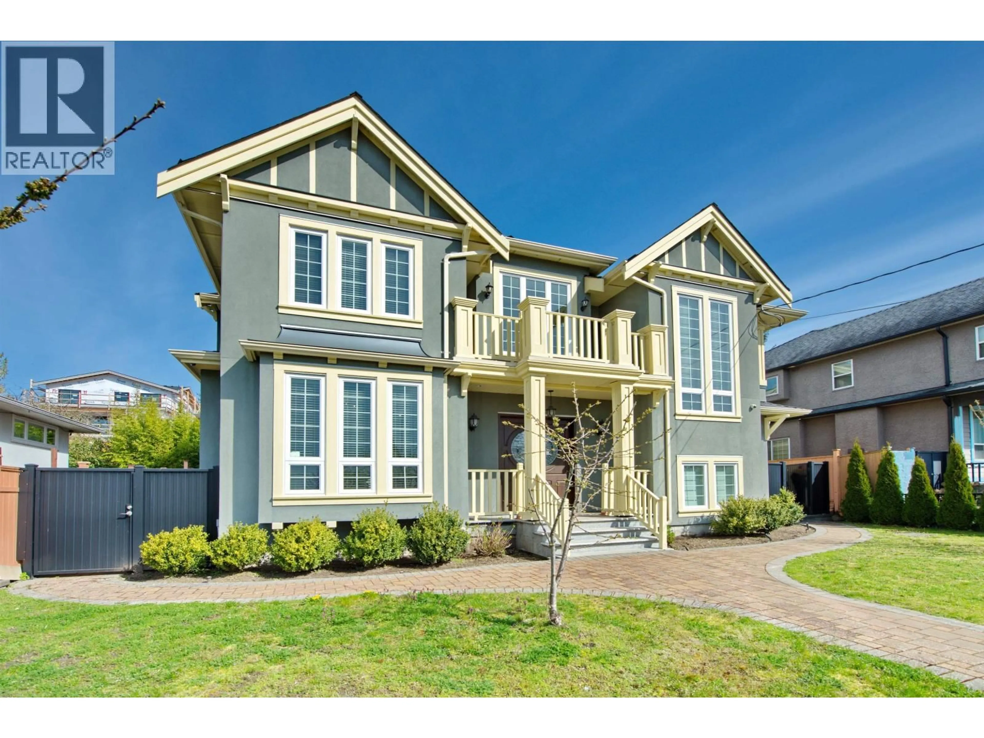 Home with vinyl exterior material, street for 5399 CARSON STREET, Burnaby British Columbia V5J2Z3