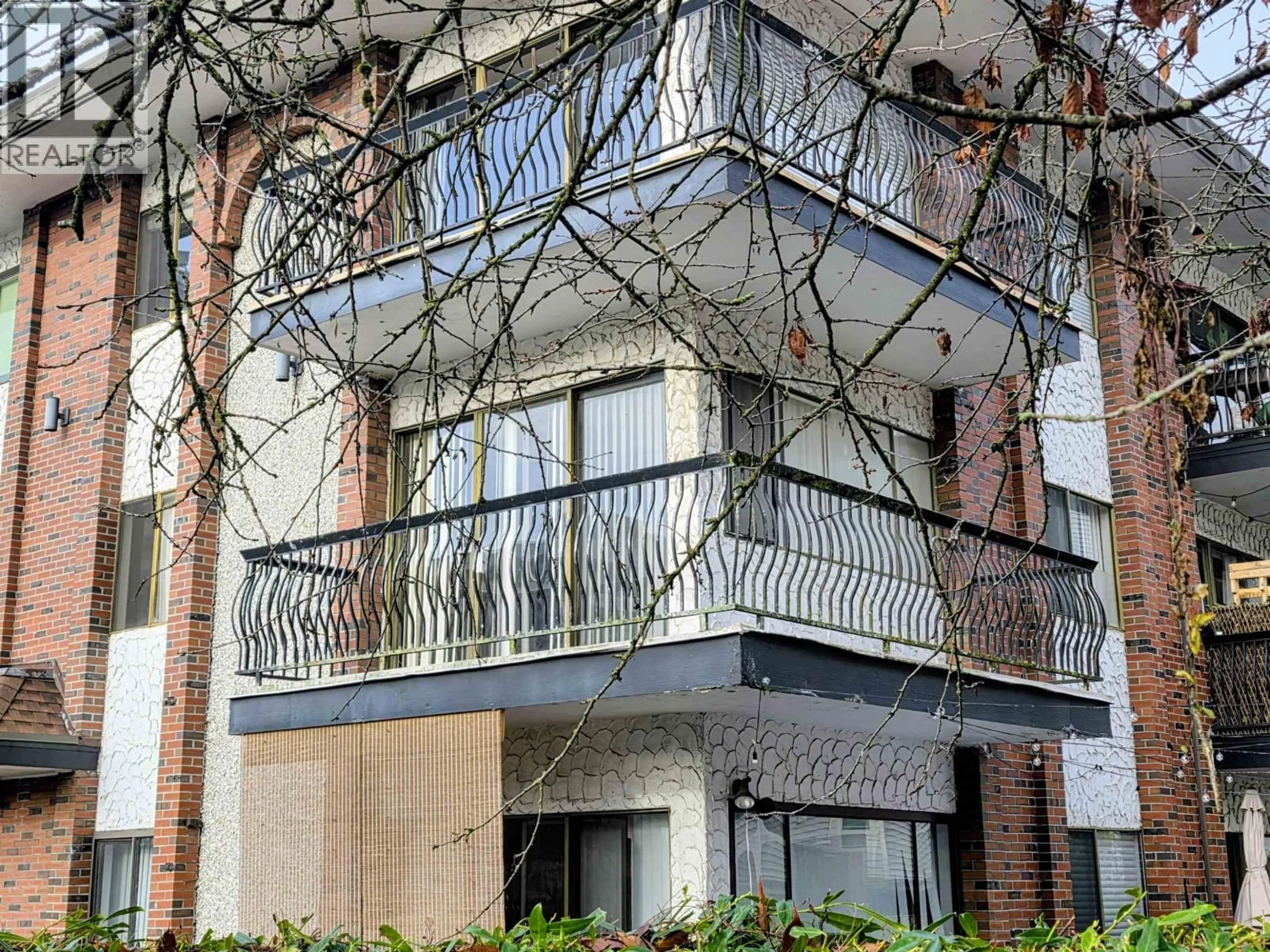 Balcony in the apartment, building for 208 - 214 15TH STREET, North Vancouver British Columbia V7L2R3