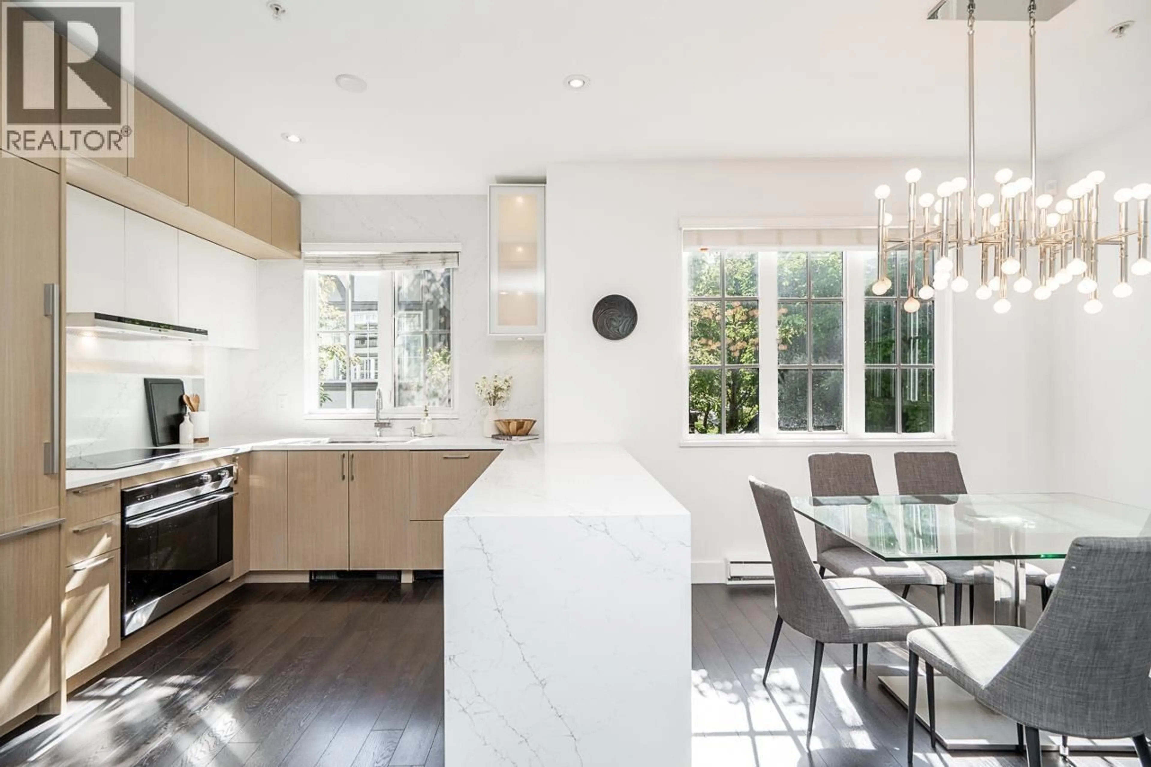 Contemporary kitchen, ceramic/tile floor for 2606 QUEBEC STREET, Vancouver British Columbia V5T3A5