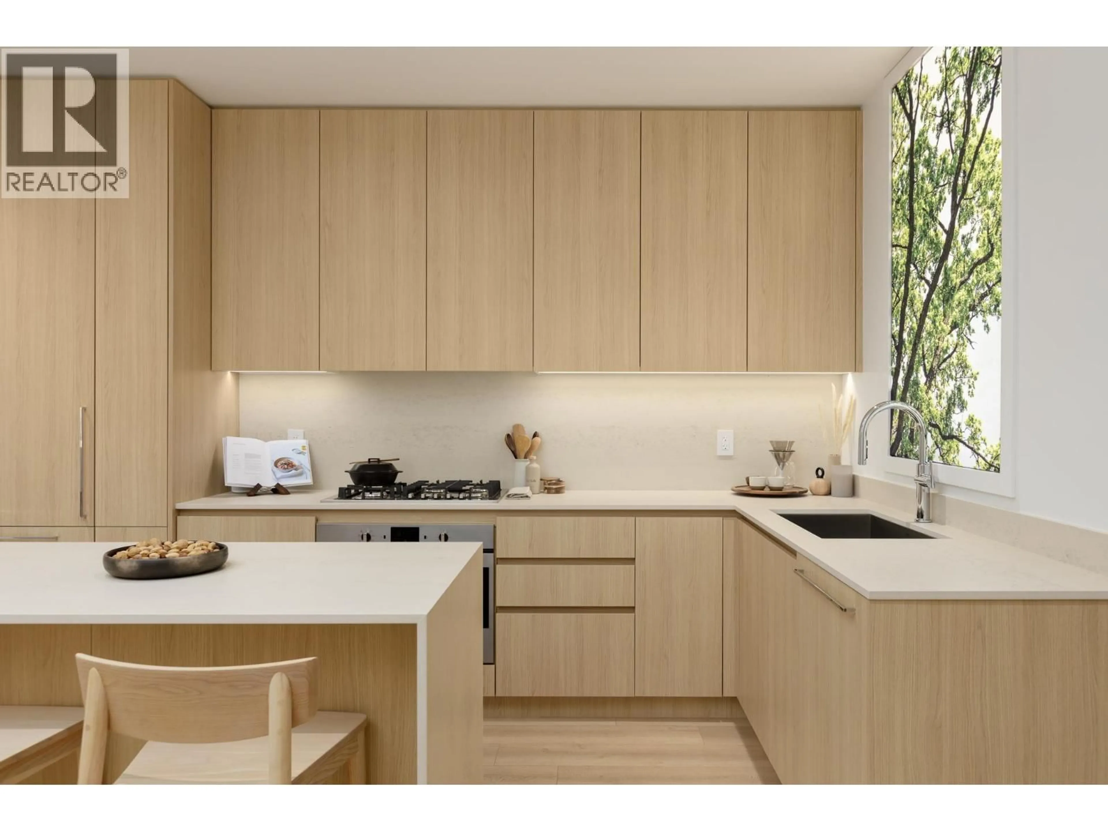 Standard kitchen, wood/laminate floor for 104 - 2810 NANAIMO STREET, Vancouver British Columbia V5M2E1