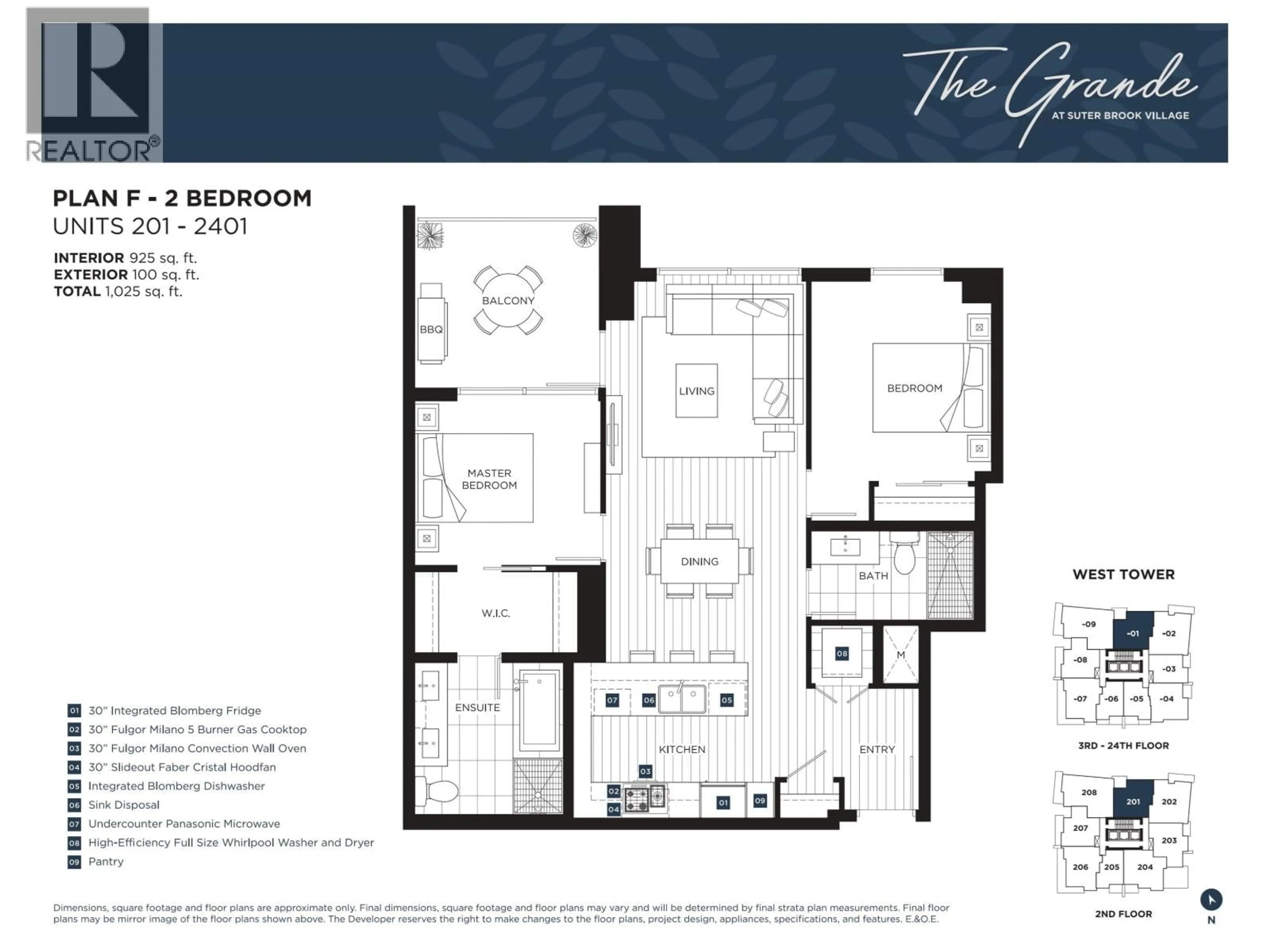 Floor plan for 901 - 305 MORRISSEY ROAD, Port Moody British Columbia V3H0M3