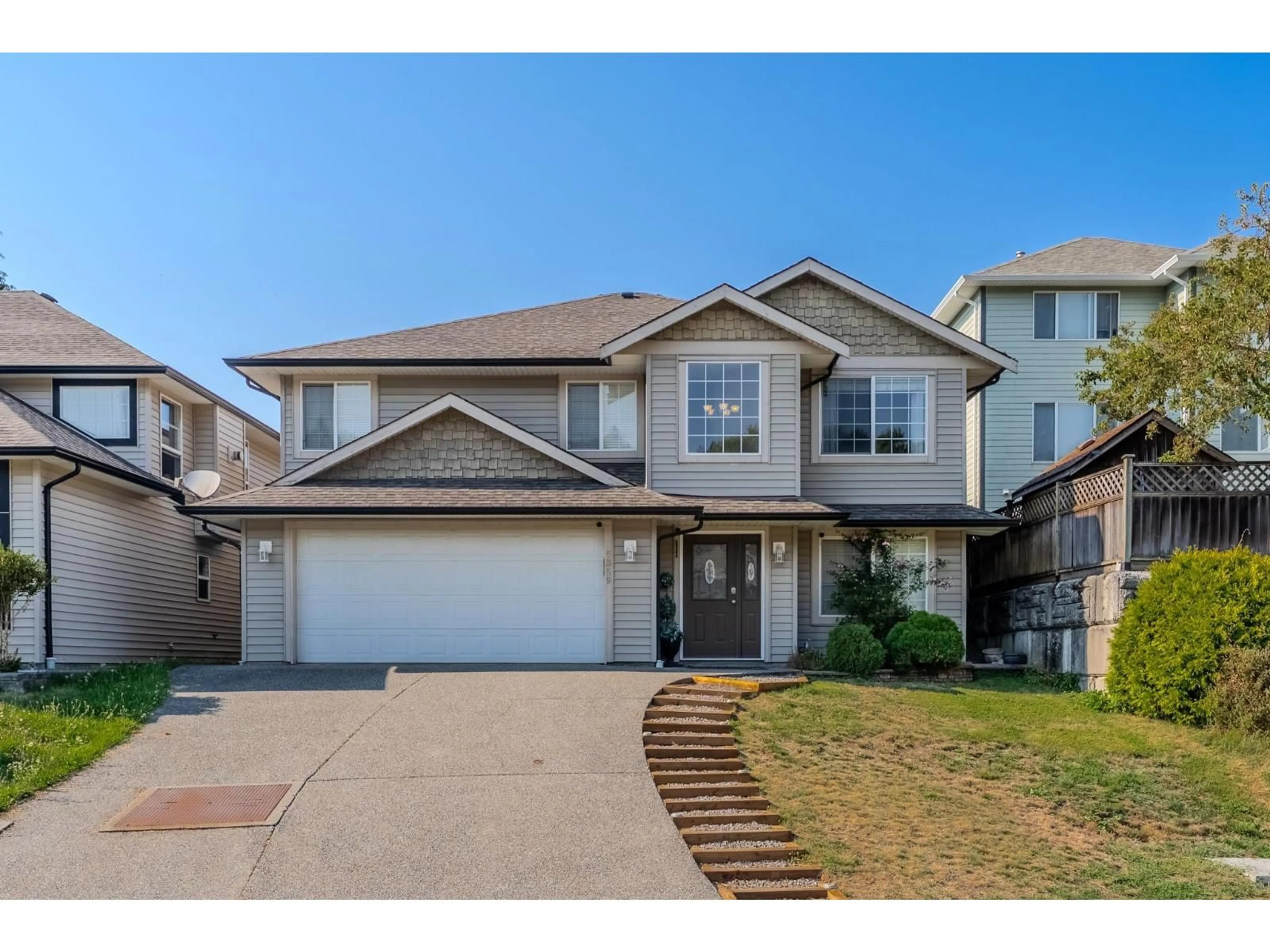 Home with vinyl exterior material, street for 5359 TESKEY ROAD, Chilliwack British Columbia V2R5M9