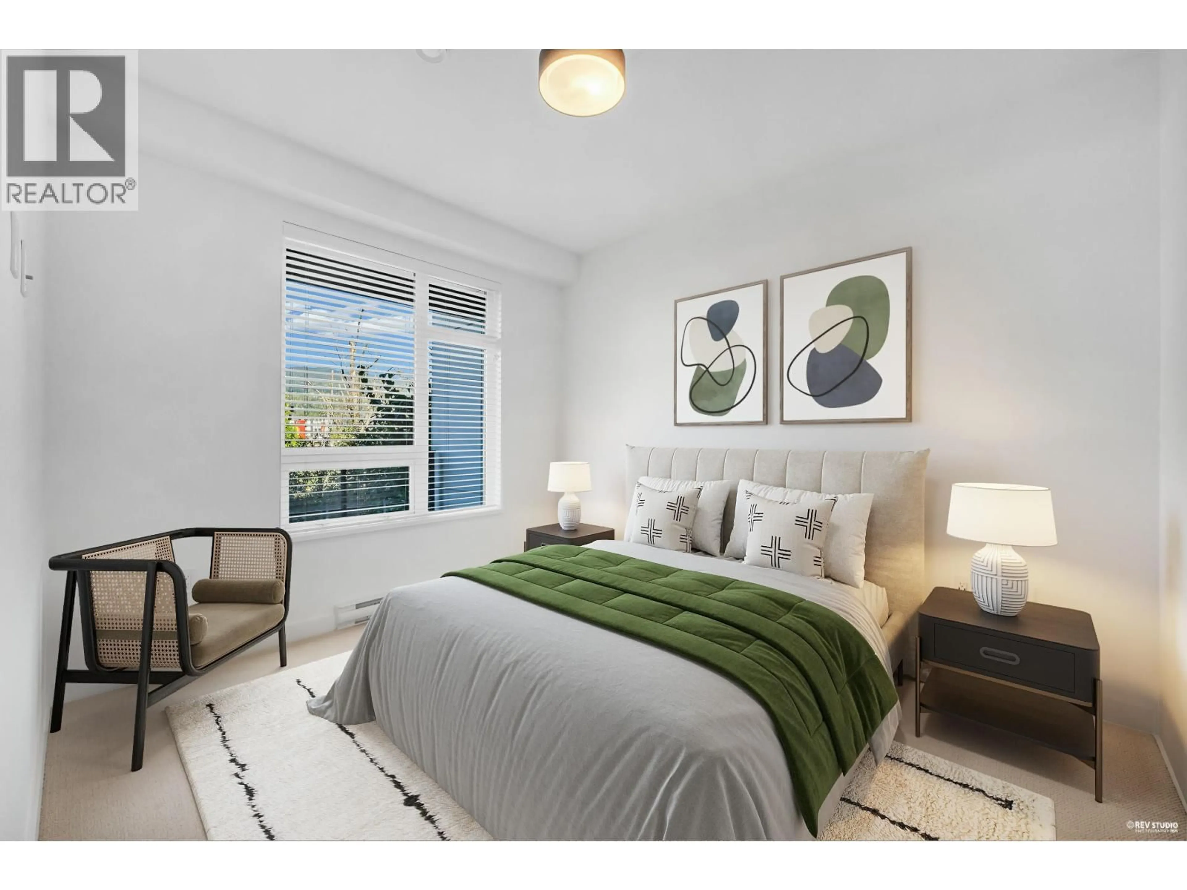 Bedroom with bed, unknown for 203 - 3038 ST GEORGE STREET, Port Moody British Columbia V3H0L3