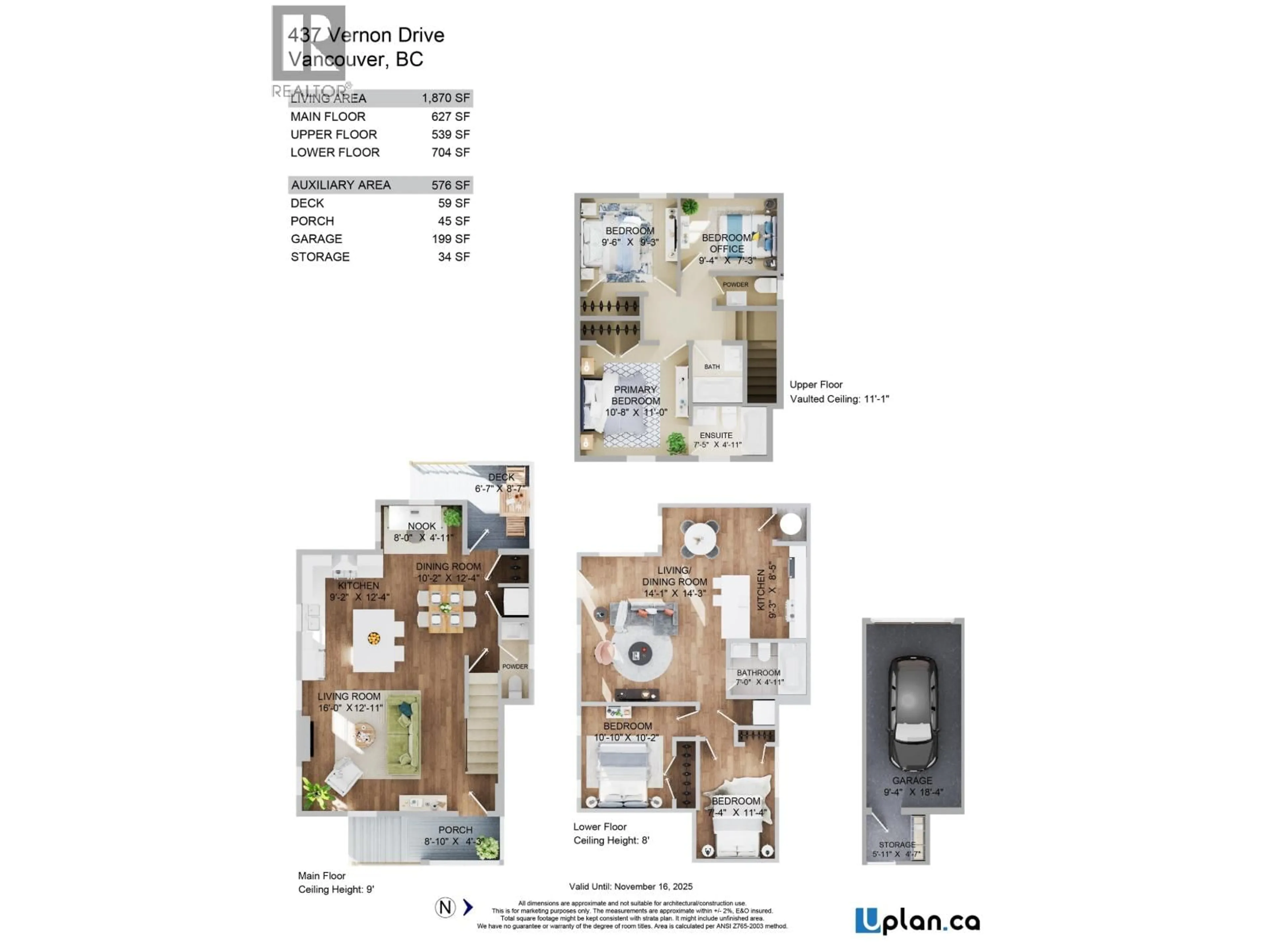 Floor plan for 437 VERNON DRIVE, Vancouver British Columbia V6A3N4