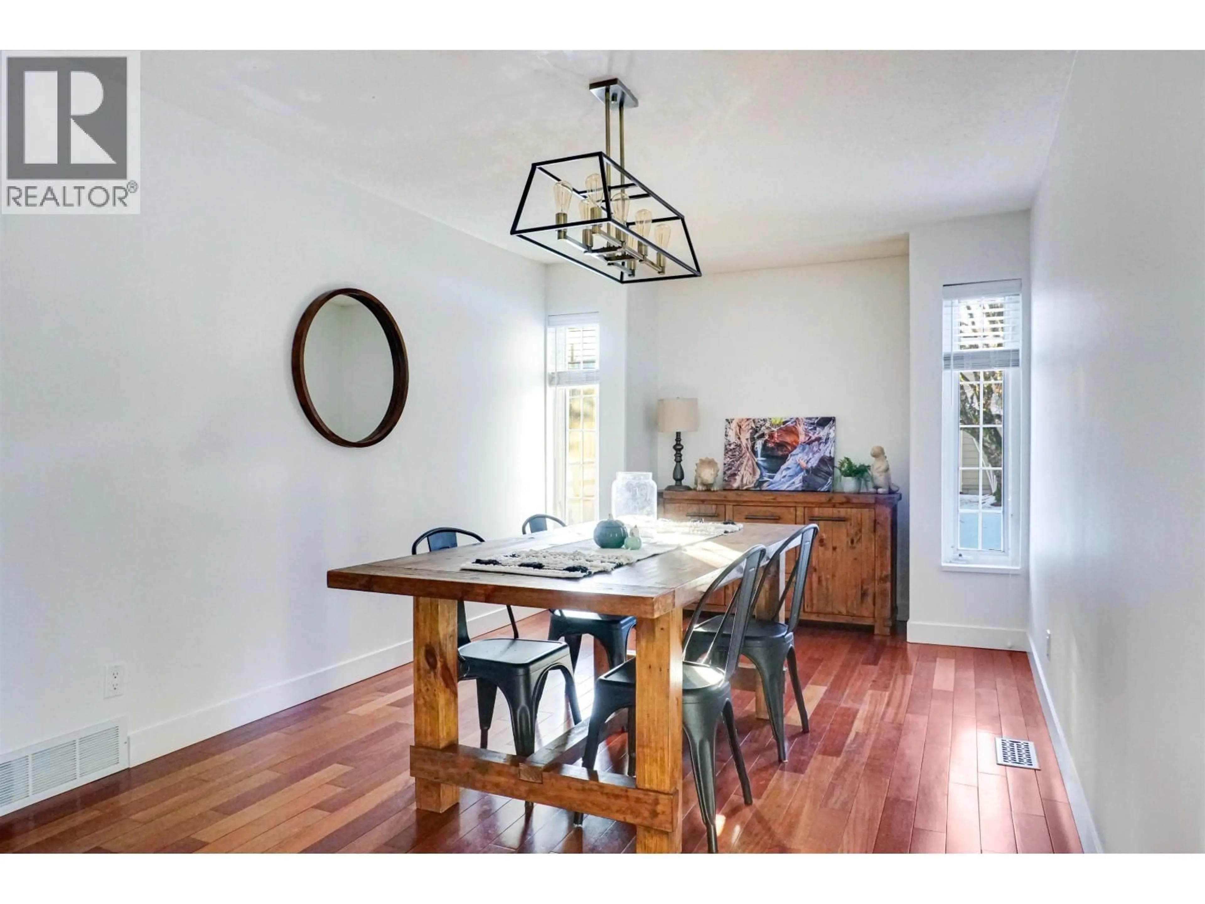 Dining room, wood/laminate floor for 69 BAXTER STREET, Kitimat British Columbia V8C2P2