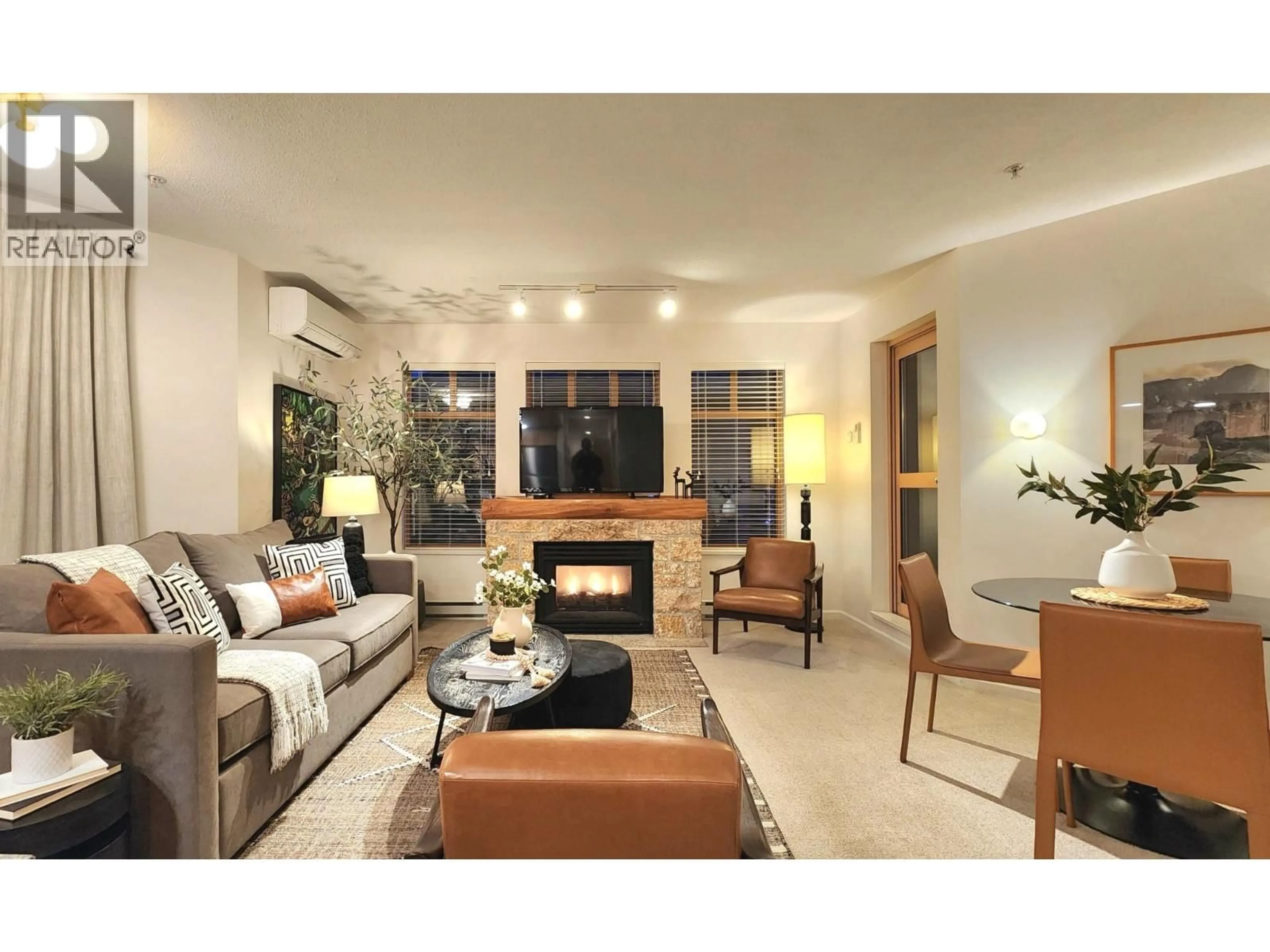 Living room with furniture, unknown for 205 - 4338 MAIN STREET, Whistler British Columbia V8E1B4