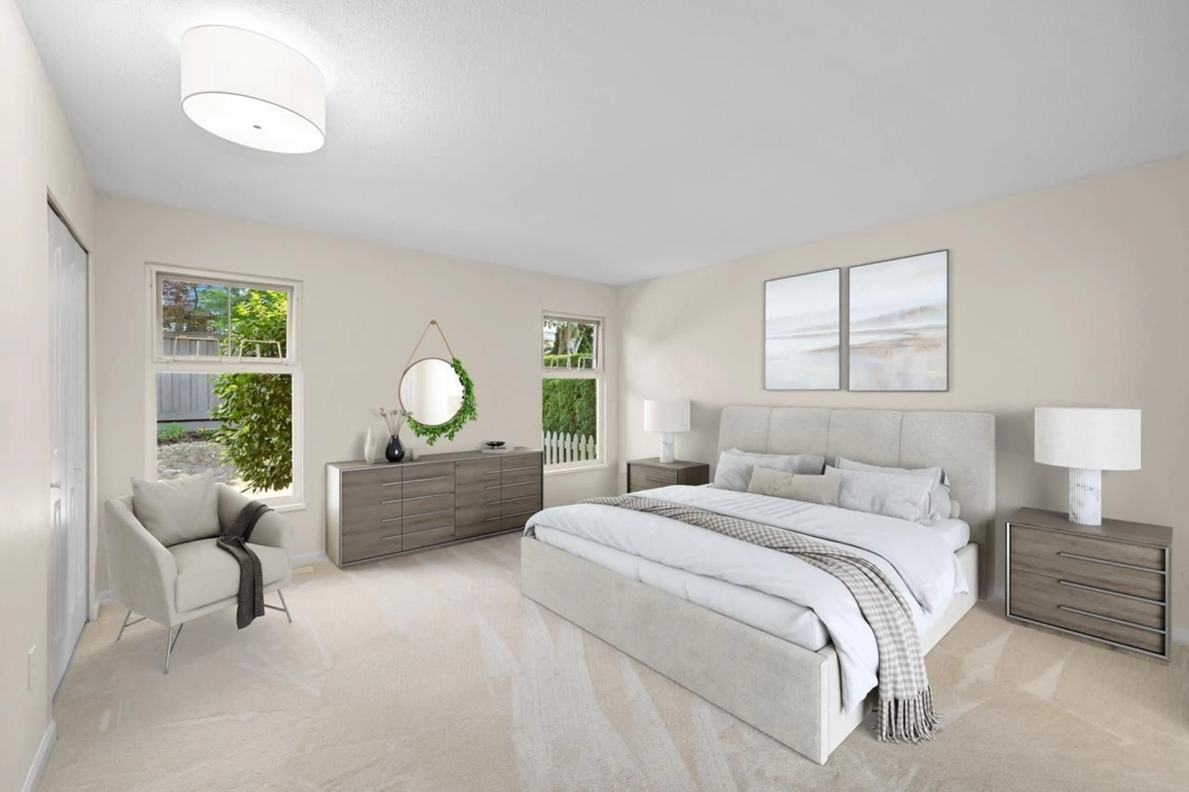 Bedroom with bed, unknown for 17 - 14877 33RD AVENUE, Surrey British Columbia V4P3A3