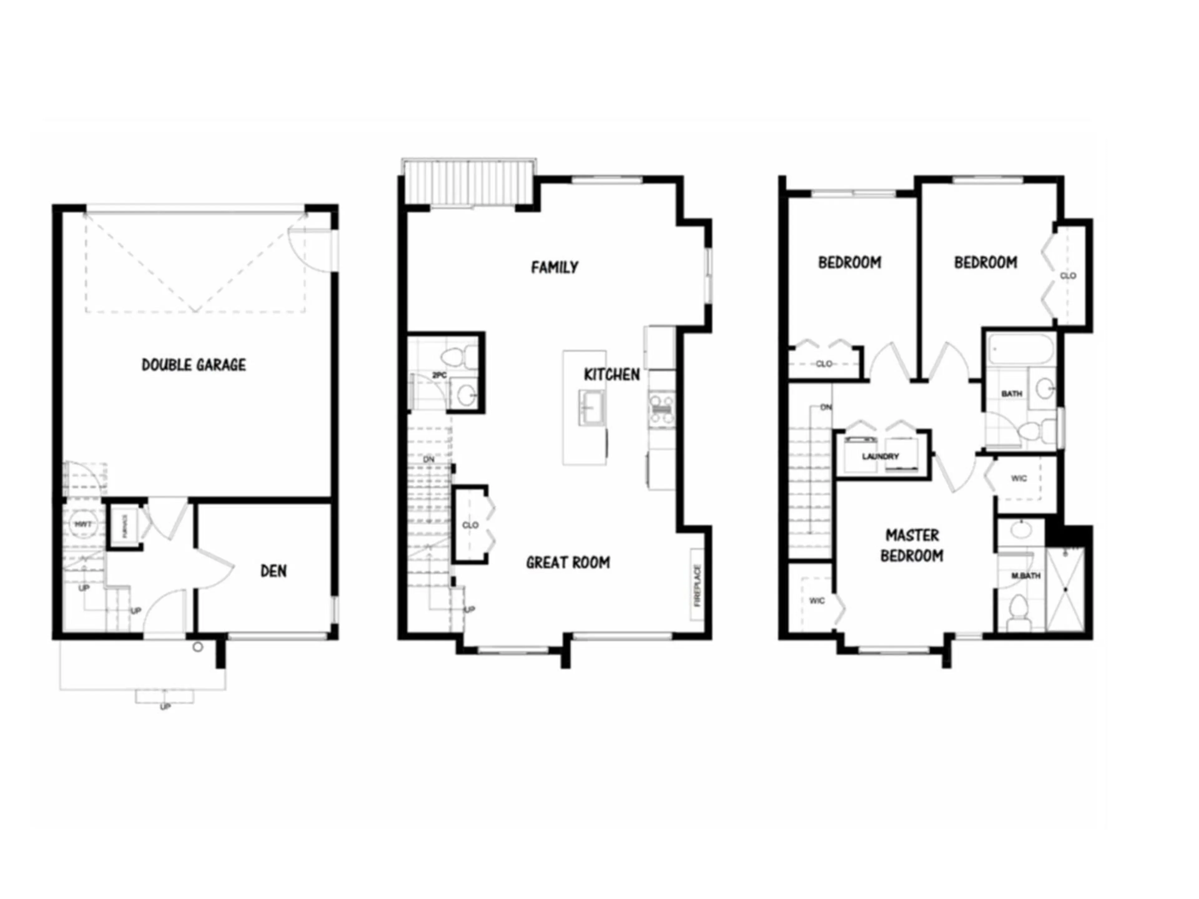 Floor plan for 3 - 15885 16 AVENUE, Surrey British Columbia V4A1S2