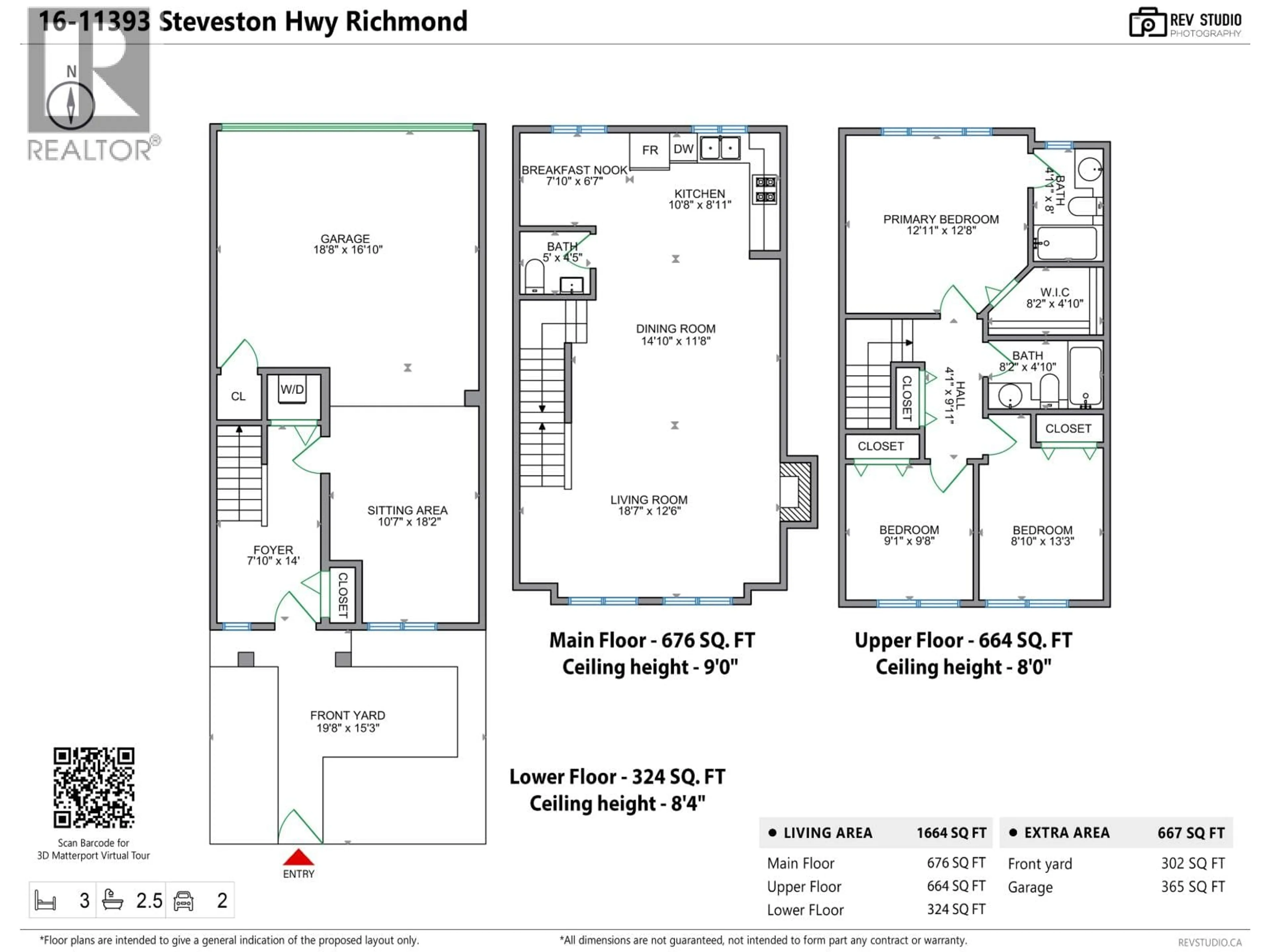 Floor plan for 16 - 11393 STEVESTON HIGHWAY, Richmond British Columbia V7A1N8