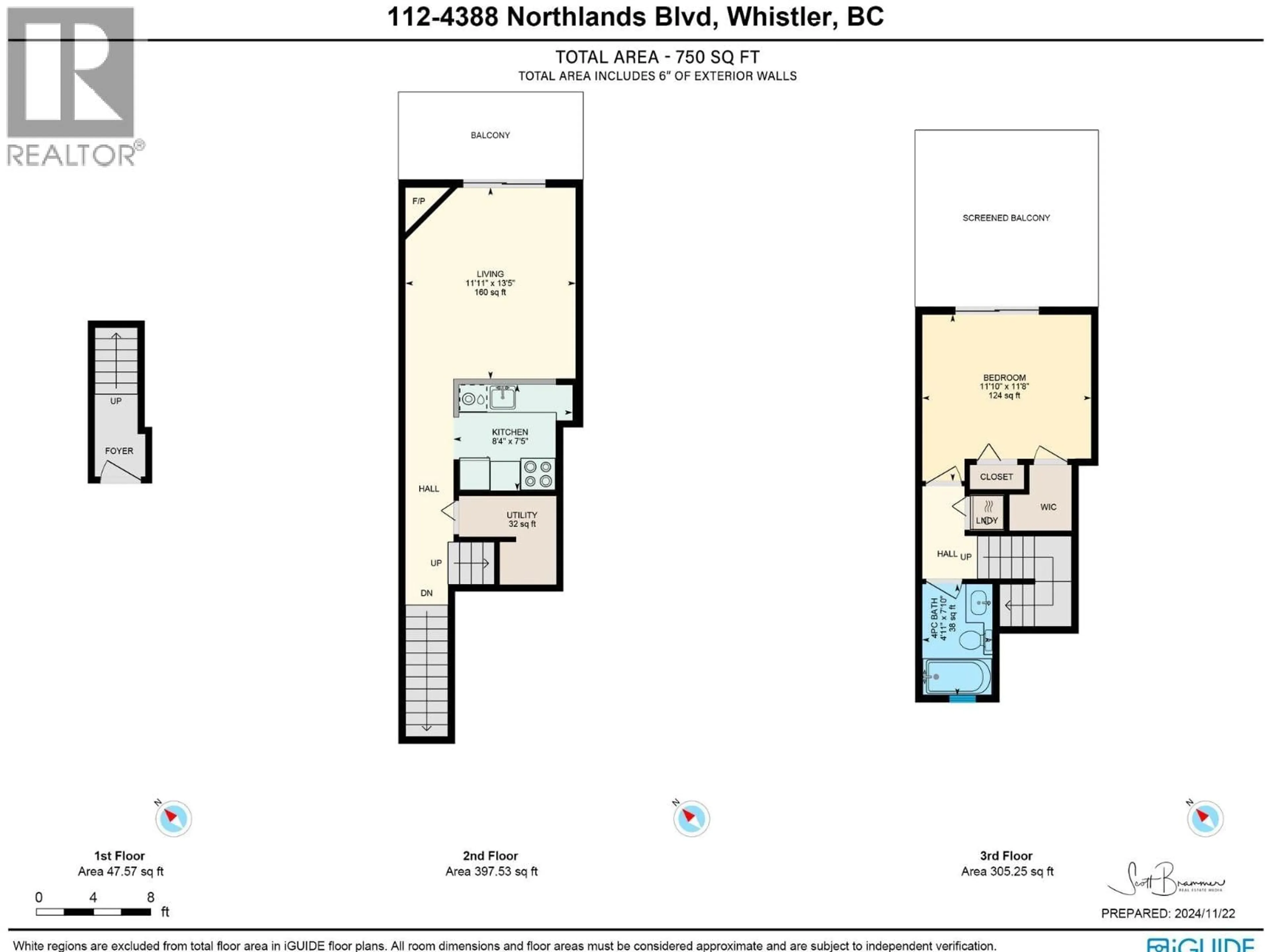 Floor plan for 112 - 4388 NORTHLANDS BOULEVARD, Whistler British Columbia V8E1C6