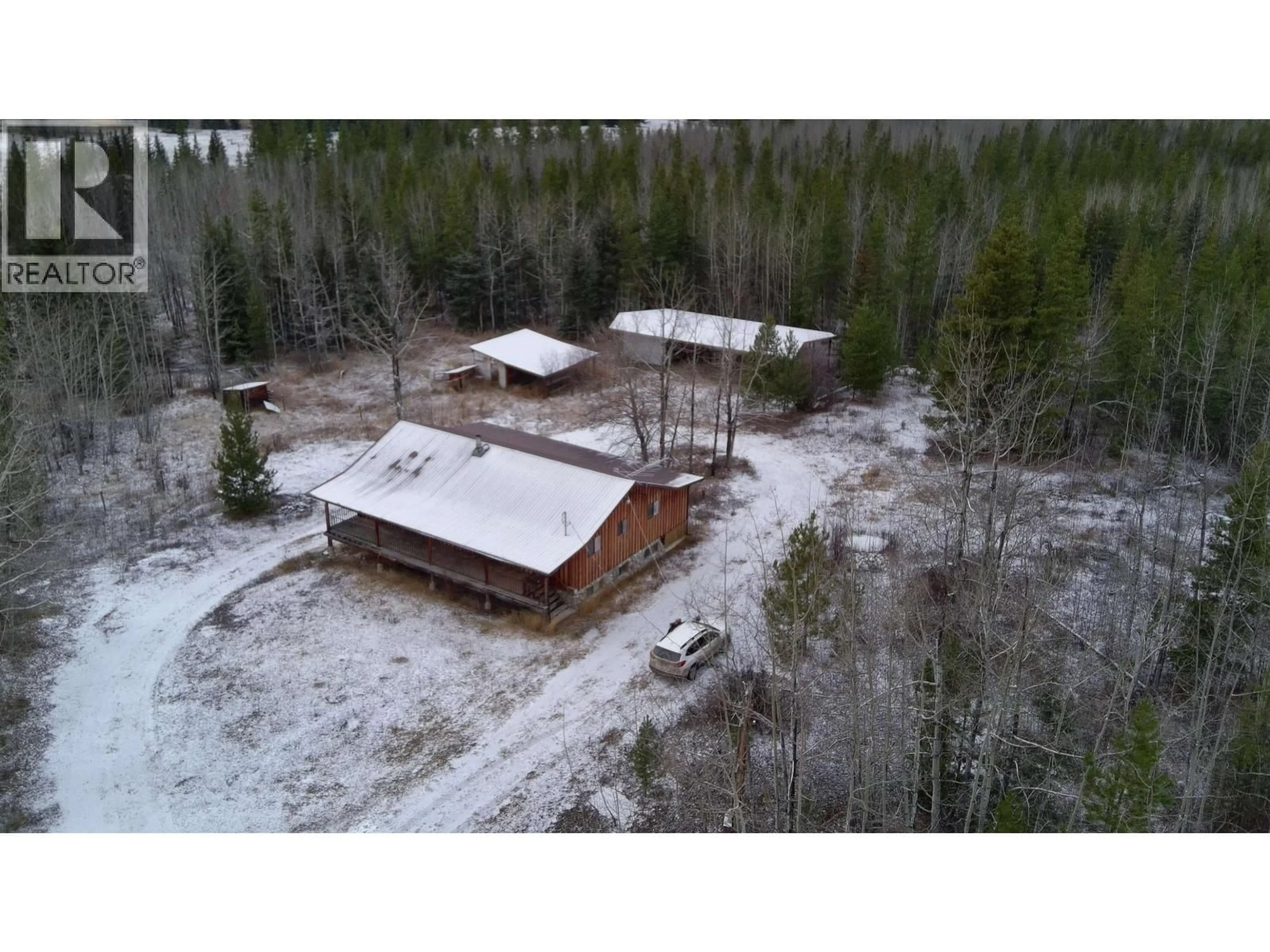 A pic from outside/outdoor area/front of a property/back of a property/a pic from drone, unknown for 13151 MAPES ROAD, Vanderhoof British Columbia V0J3A1
