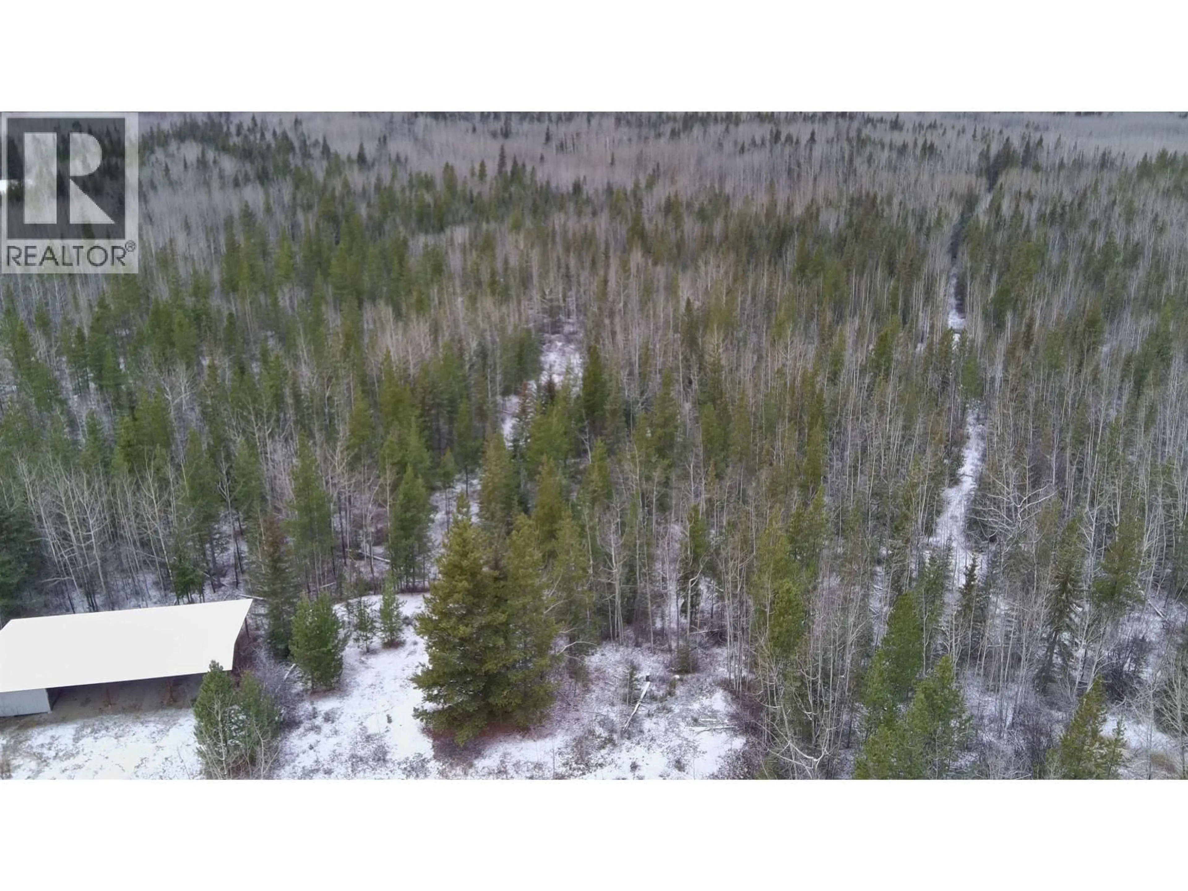 A pic from outside/outdoor area/front of a property/back of a property/a pic from drone, forest/trees view for 13151 MAPES ROAD, Vanderhoof British Columbia V0J3A1