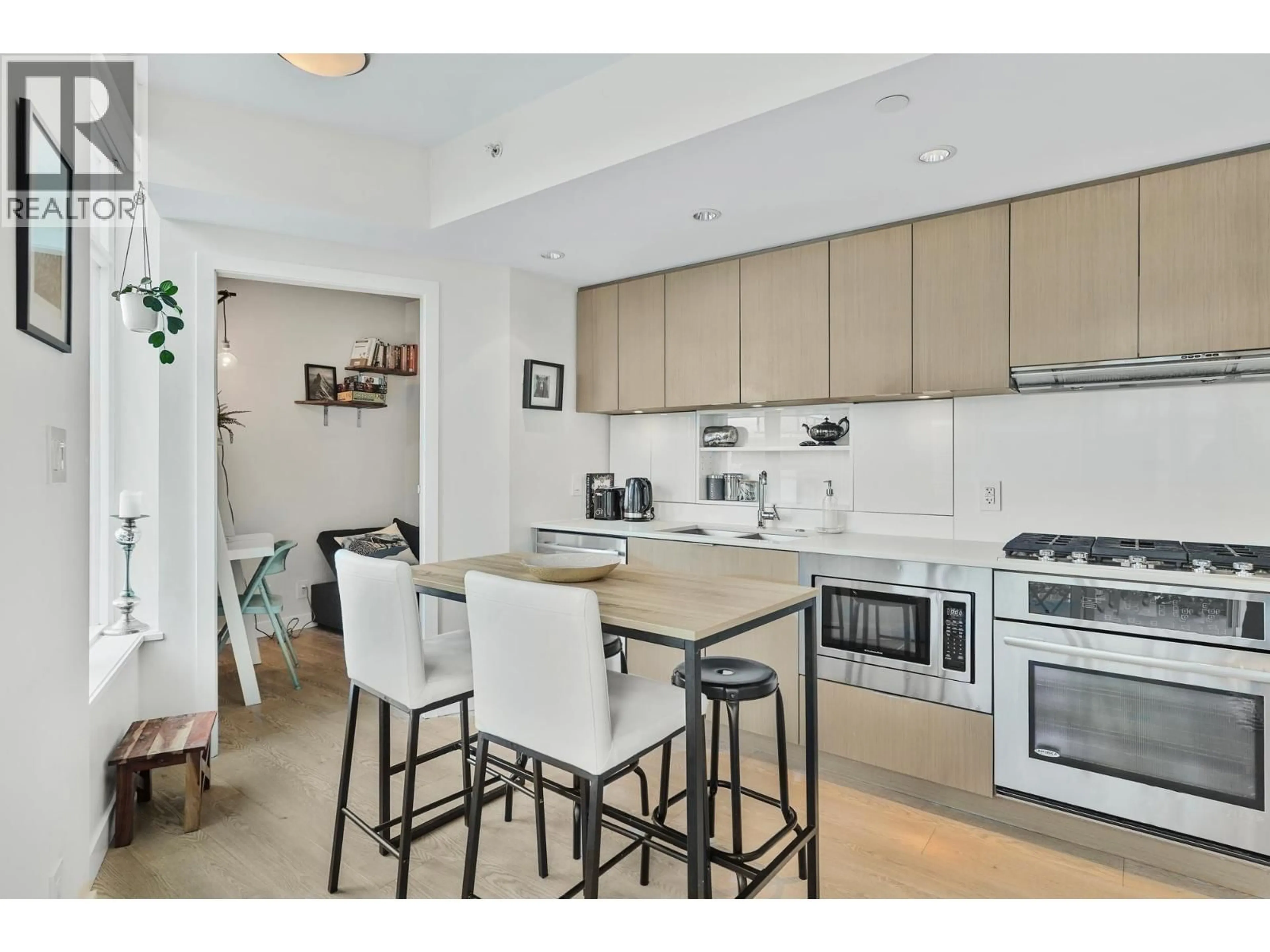 Open concept kitchen, unknown for 803 - 161 1ST AVENUE, Vancouver British Columbia V6A0G1