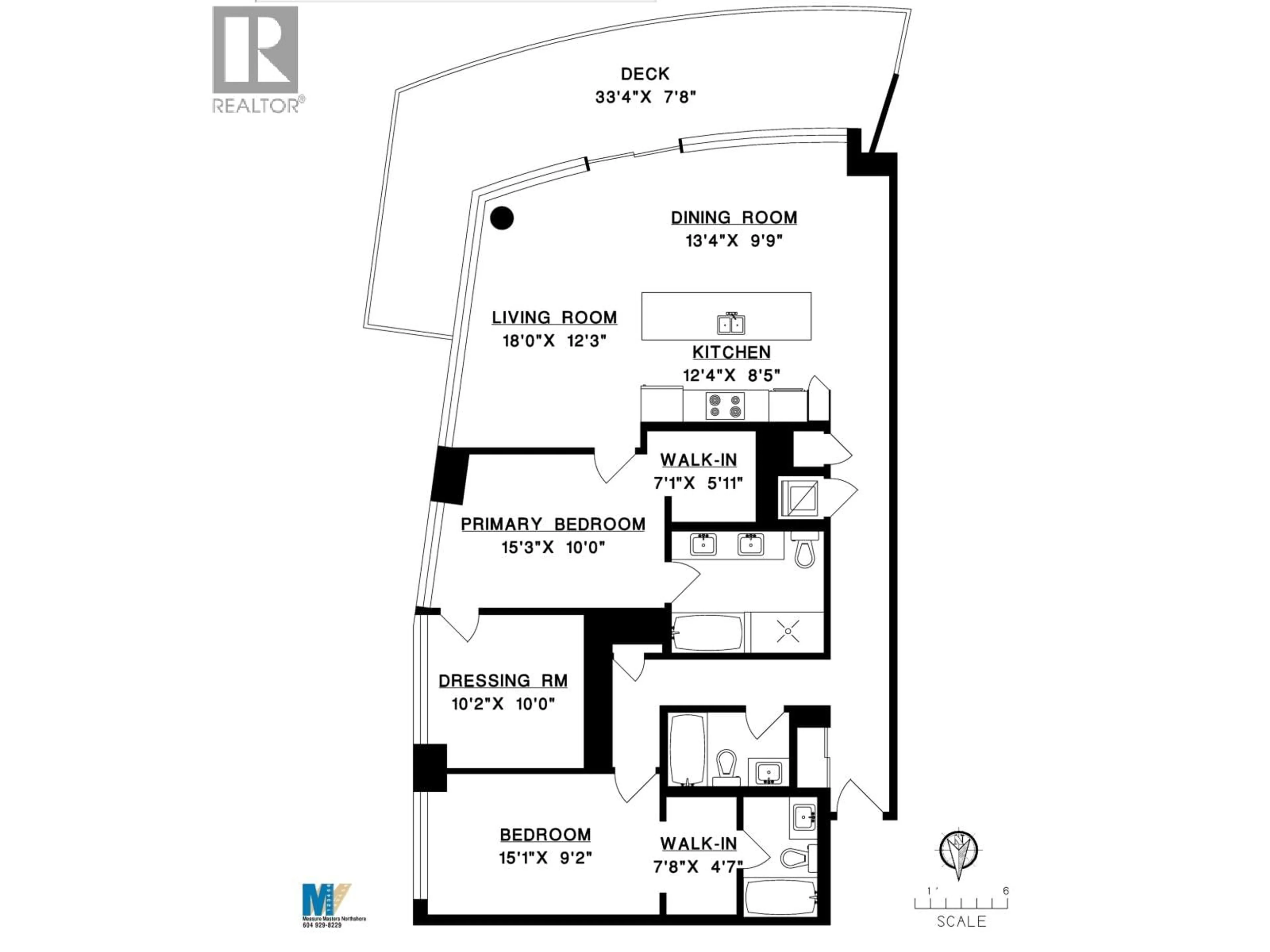 Floor plan for 501 - 185 VICTORY SHIP WAY, North Vancouver British Columbia V7L0G2