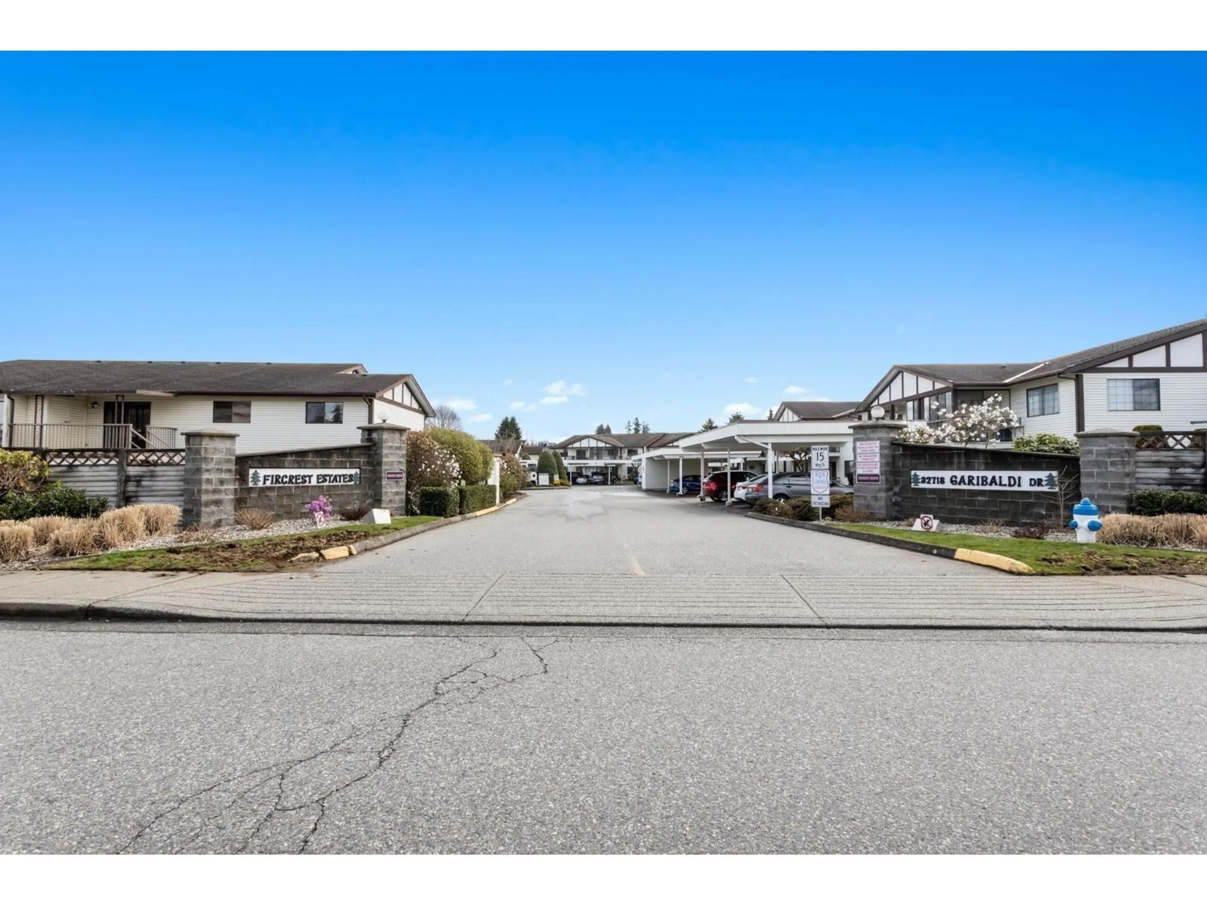 A pic from outside/outdoor area/front of a property/back of a property/a pic from drone, street for 50 - 32718 GARIBALDI DRIVE, Abbotsford British Columbia V2T5T6