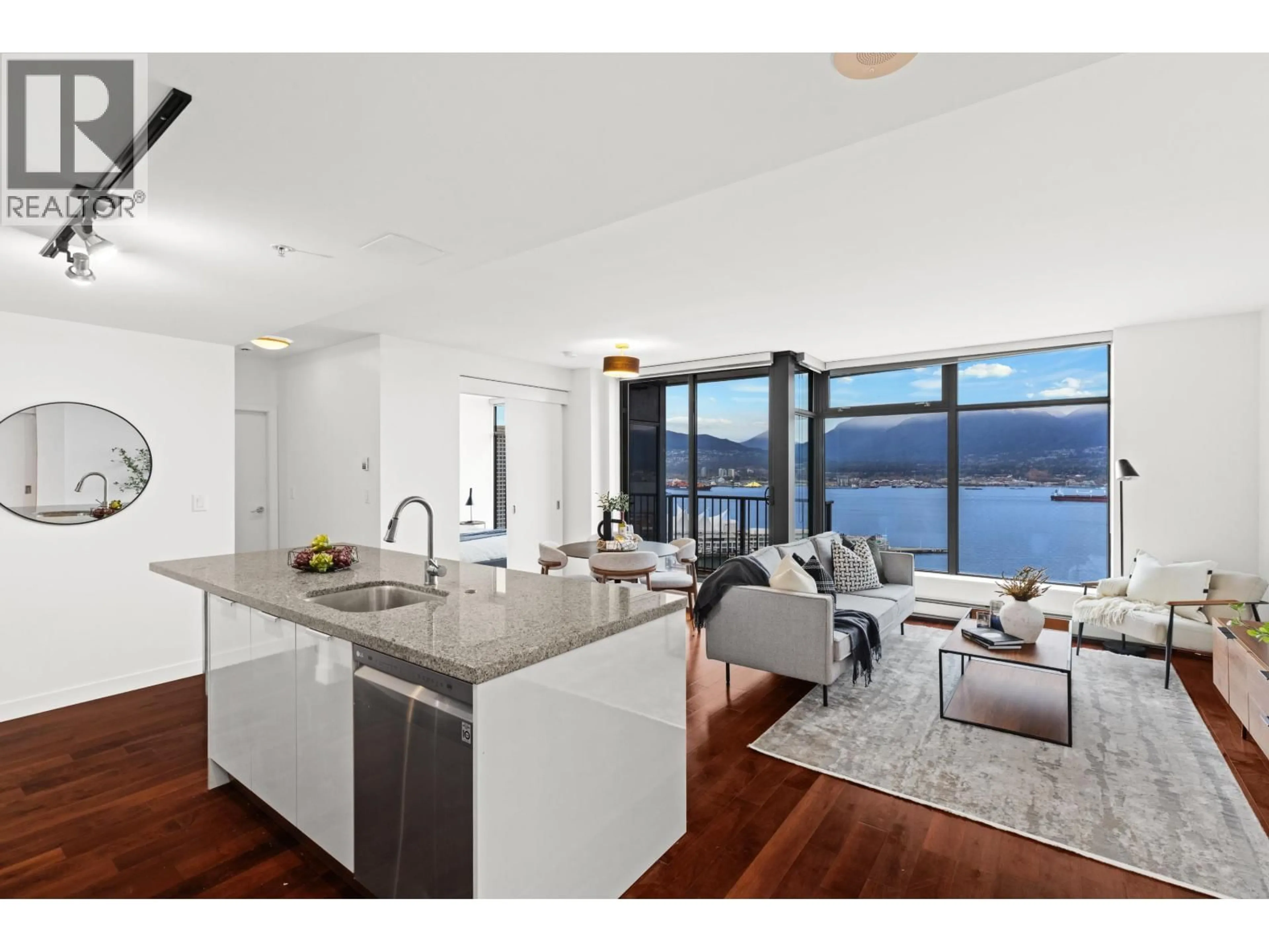 Open concept kitchen, unknown for 3501 - 128 CORDOVA STREET, Vancouver British Columbia V6B0E6