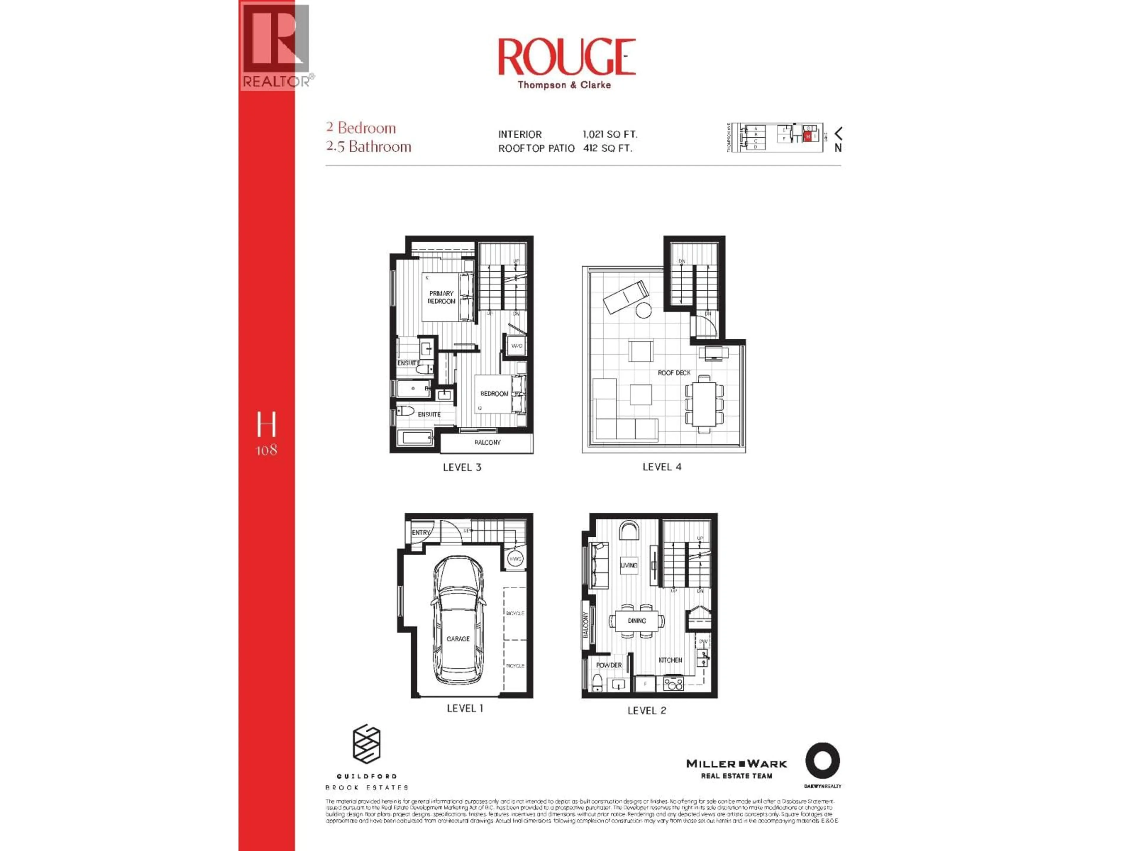 Floor plan for 108 - 586 THOMPSON AVENUE, Coquitlam British Columbia V0V0V0