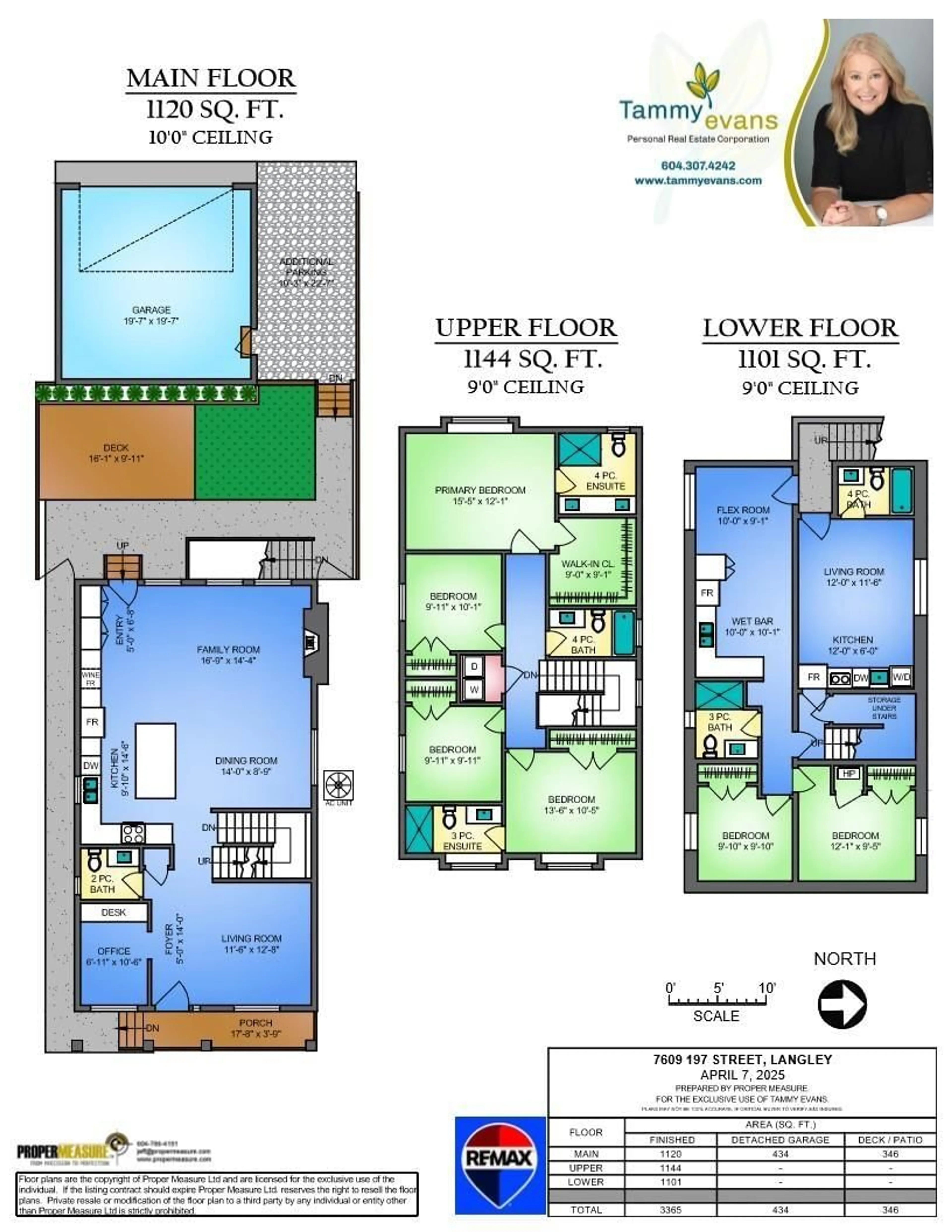 Floor plan for 7609 197 STREET, Langley British Columbia V2Y1S2