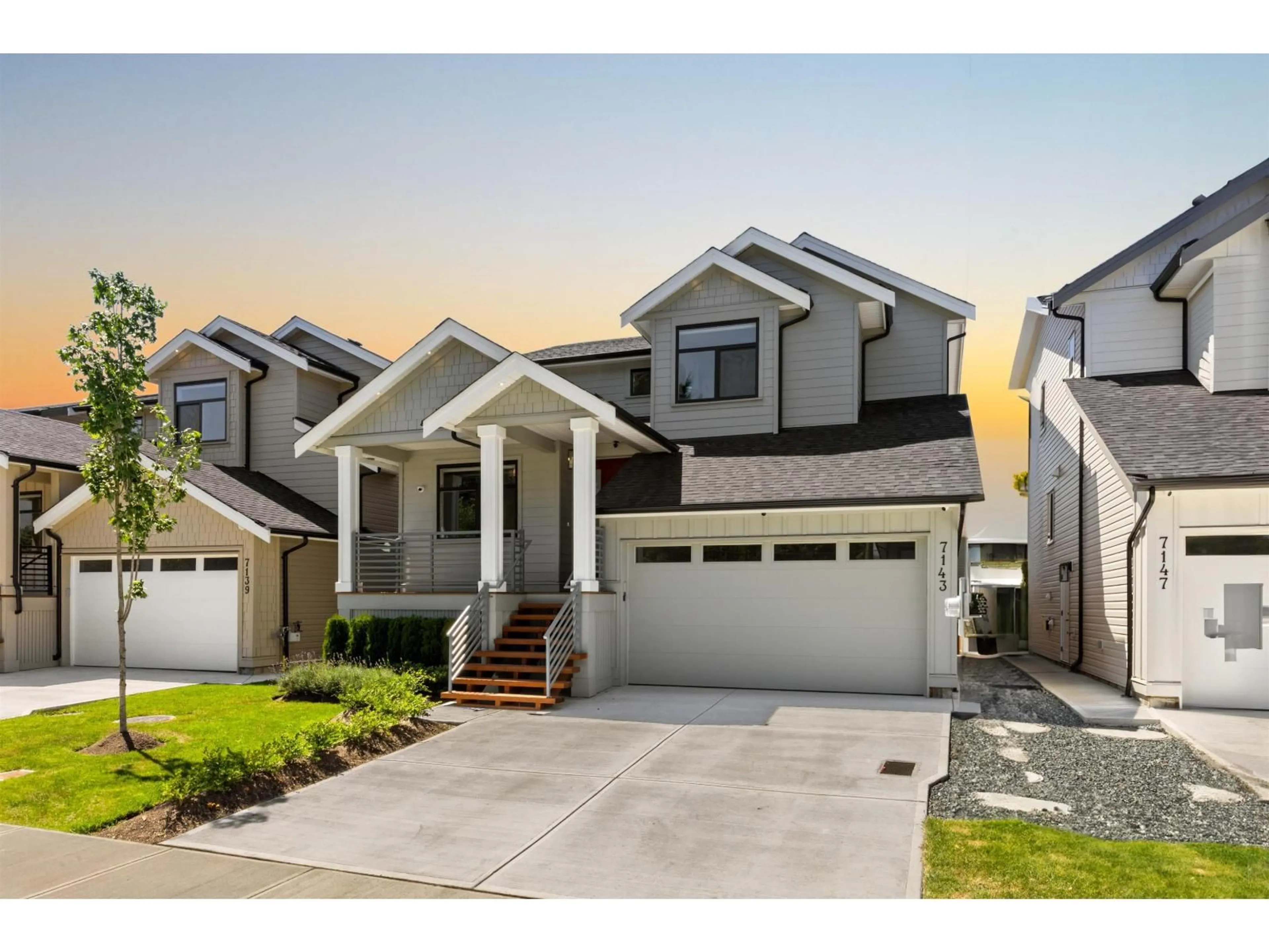 Home with brick exterior material, street for 7143 ELWOOD DRIVE, Chilliwack British Columbia V2R1G8