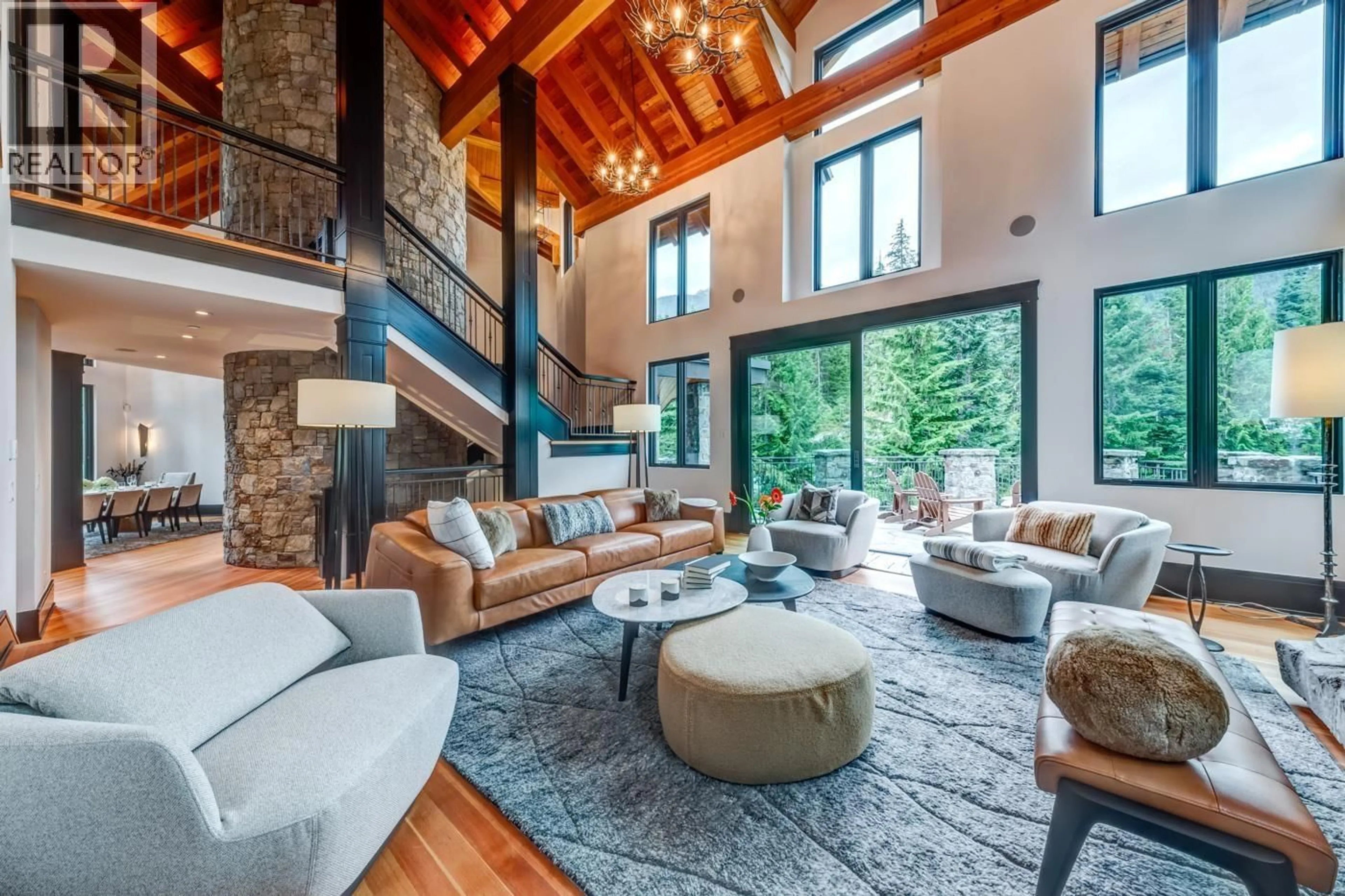 Living room with furniture, unknown for 2924 BIG TIMBER COURT, Whistler British Columbia V8E0L6