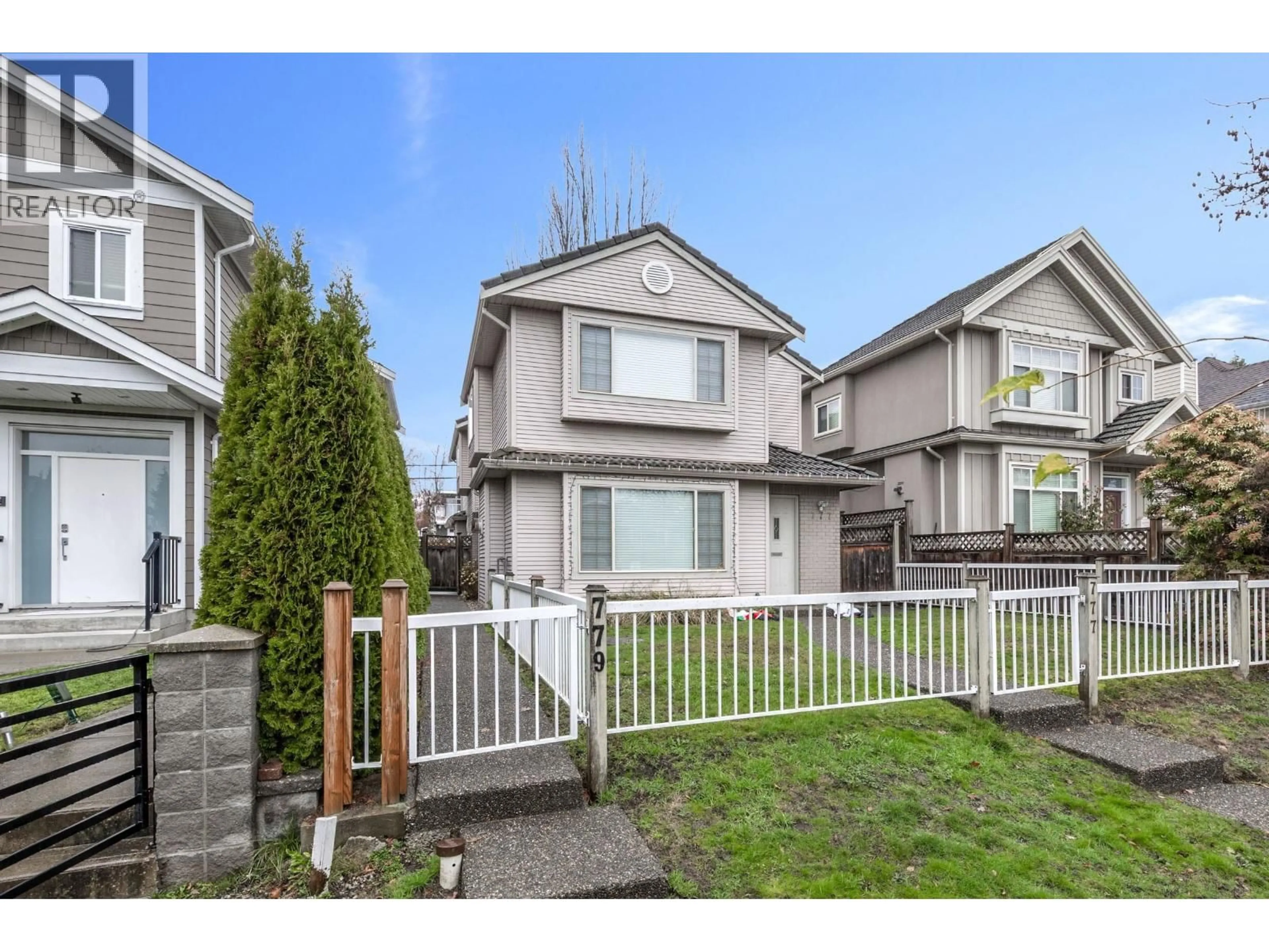 Home with vinyl exterior material, street for 779 69TH AVENUE, Vancouver British Columbia V6P2W2