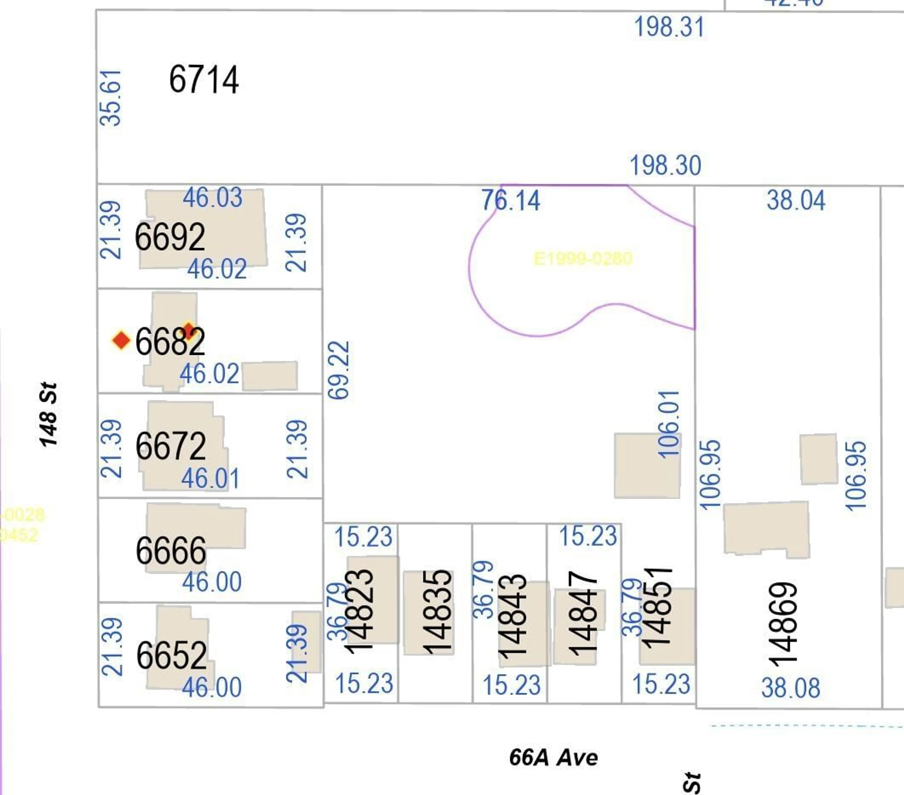 Floor plan for 6682 148 STREET, Surrey British Columbia V3S3C8