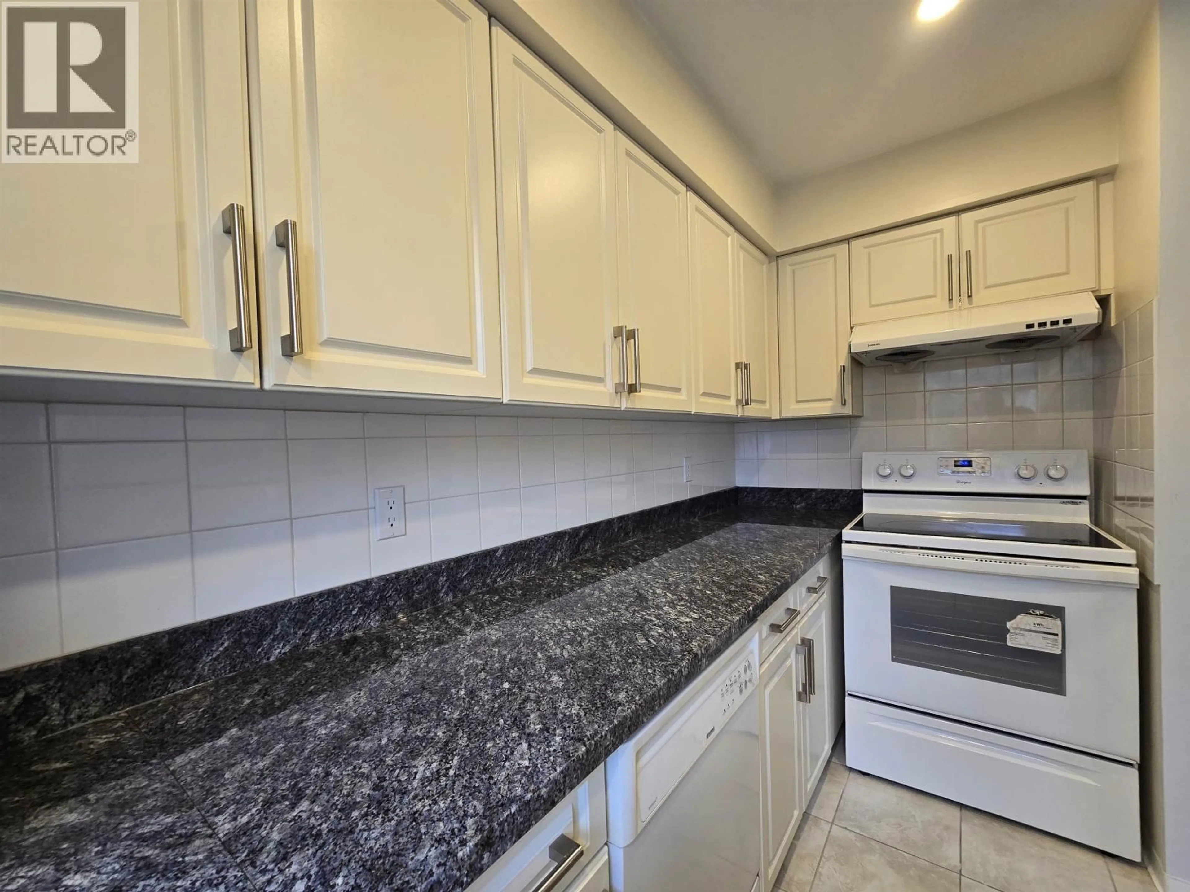 Standard kitchen, ceramic/tile floor for 204 - 8451 WESTMINSTER HIGHWAY, Richmond British Columbia V6X3E4