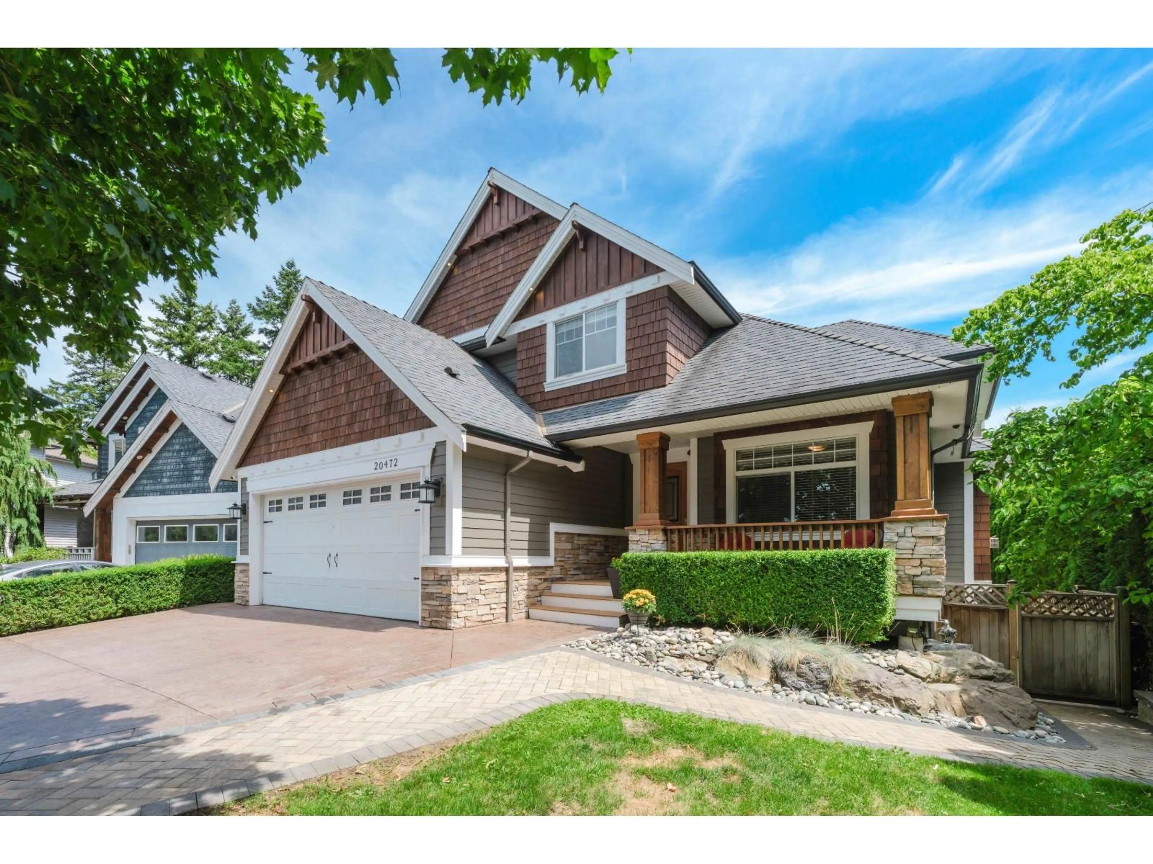 Home with brick exterior material, street for 20472 98A AVENUE, Langley British Columbia V1M0A6