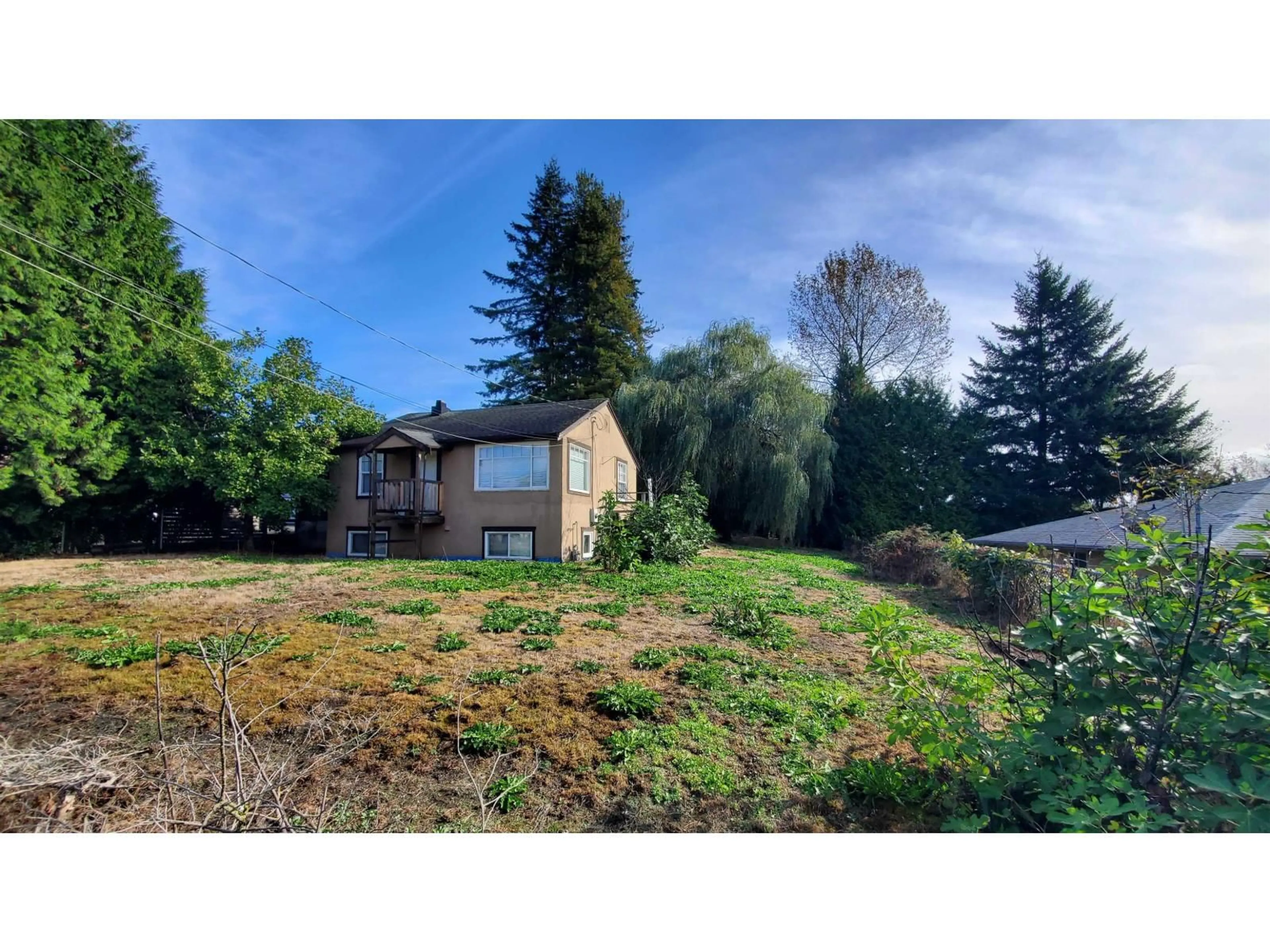 A pic from outside/outdoor area/front of a property/back of a property/a pic from drone, unknown for 8042 CEDAR STREET, Mission British Columbia V2V3N1