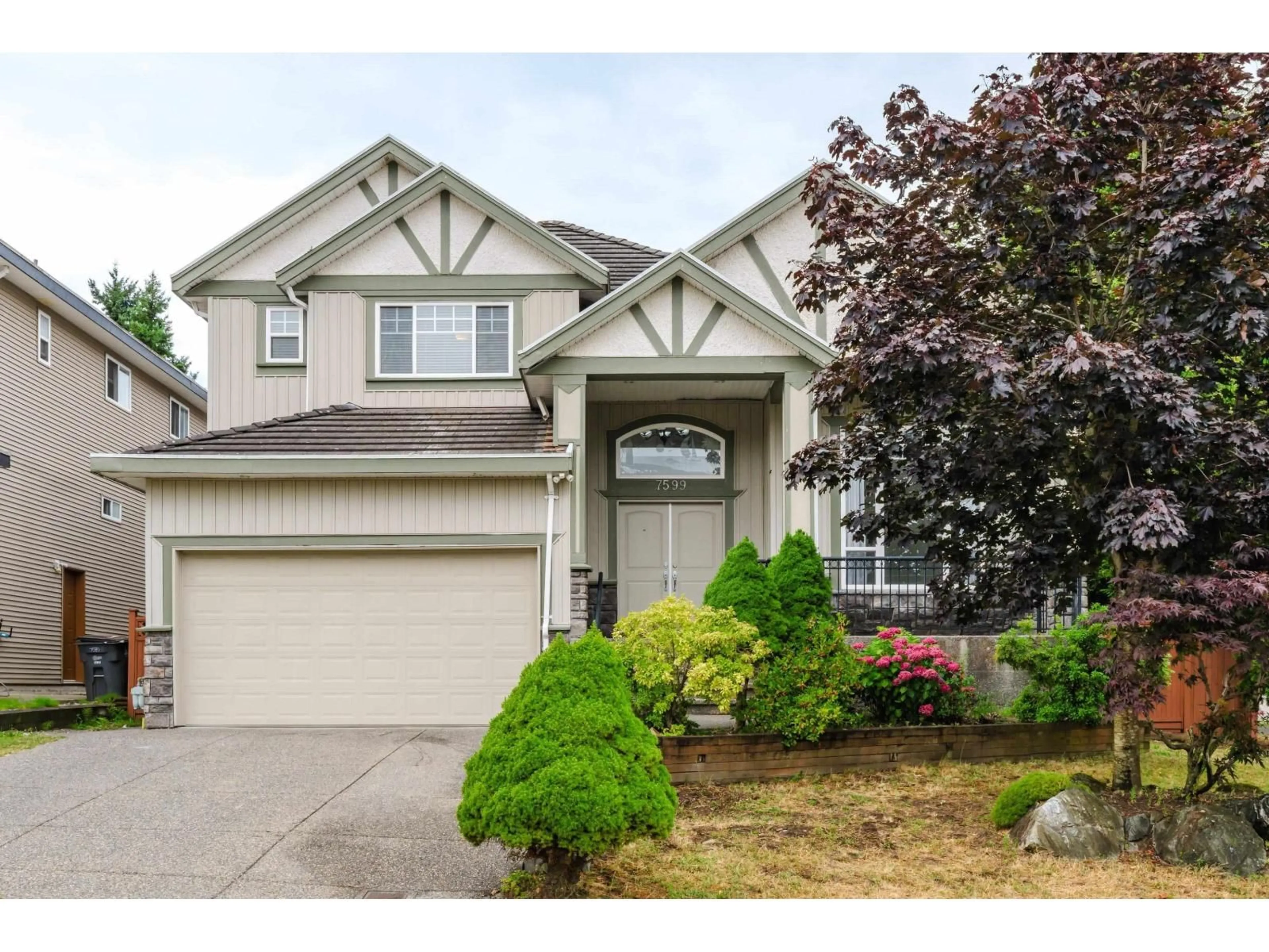 Home with vinyl exterior material, street for 7599 149 STREET, Surrey British Columbia V3S0V1