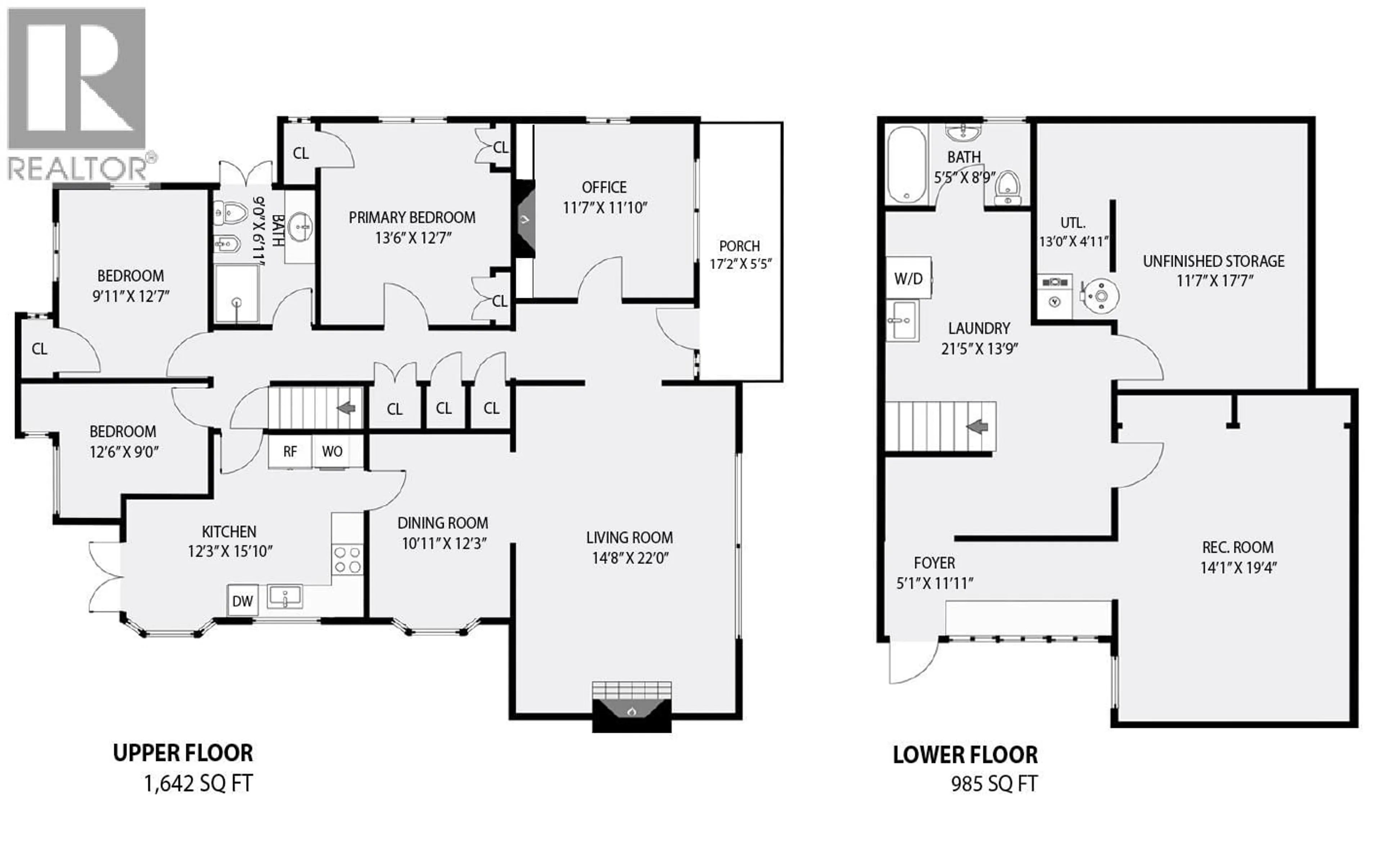 Floor plan for 2533 WALLACE CRESCENT, Vancouver British Columbia V6R3V3