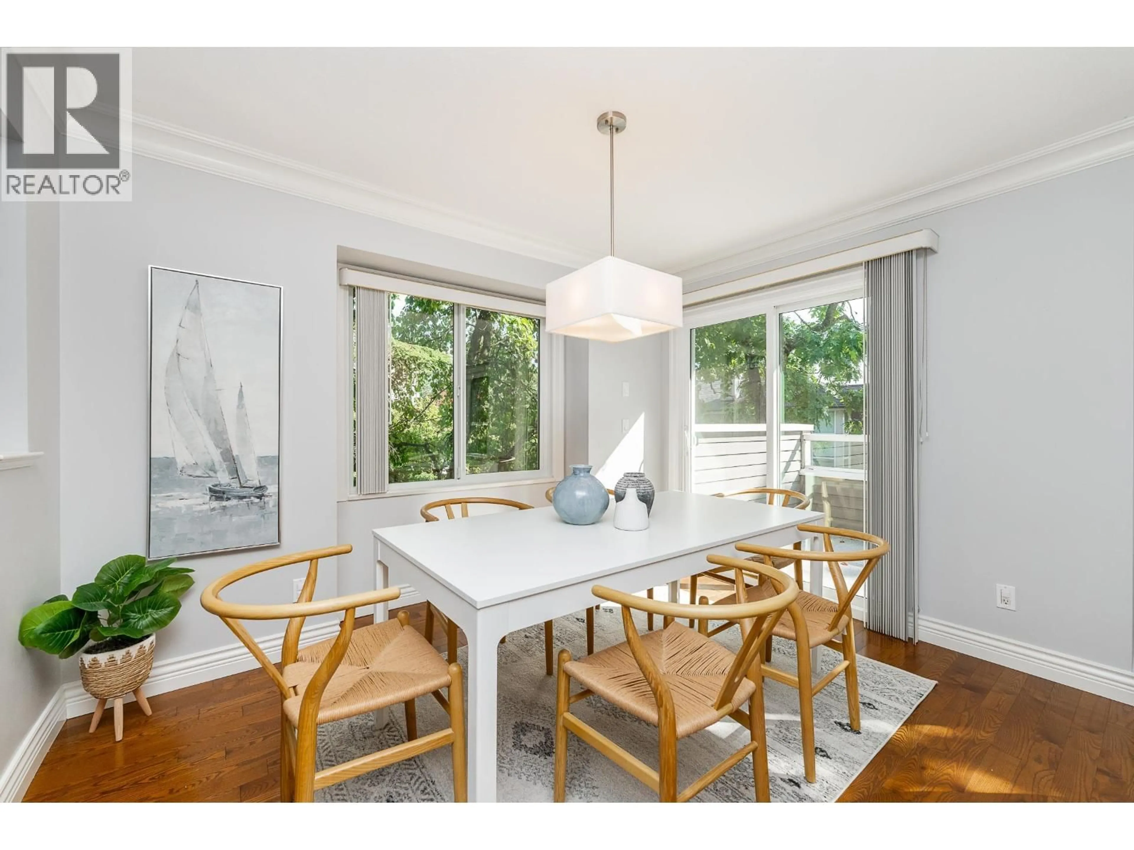 Dining room, wood/laminate floor for 4 - 181 RAVINE DRIVE, Port Moody British Columbia V3H4T3