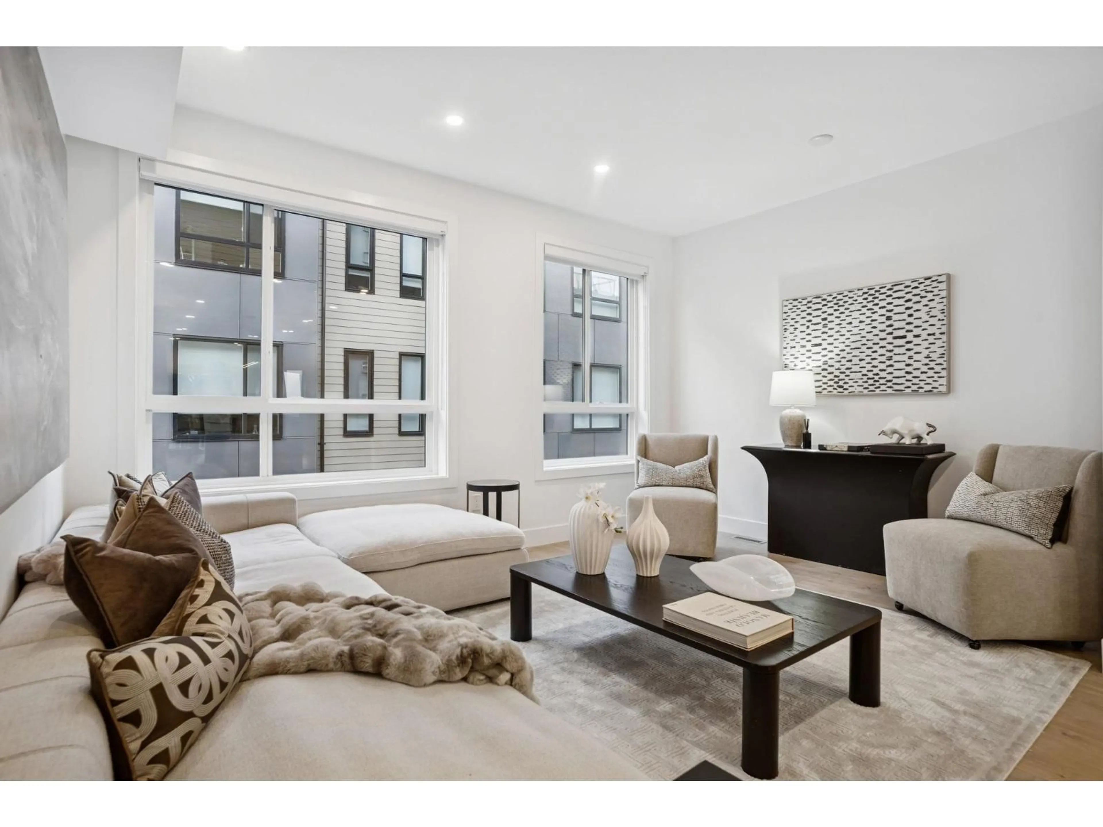 Living room with furniture, unknown for 12 - 19667 55A AVENUE, Langley British Columbia V3A3X1