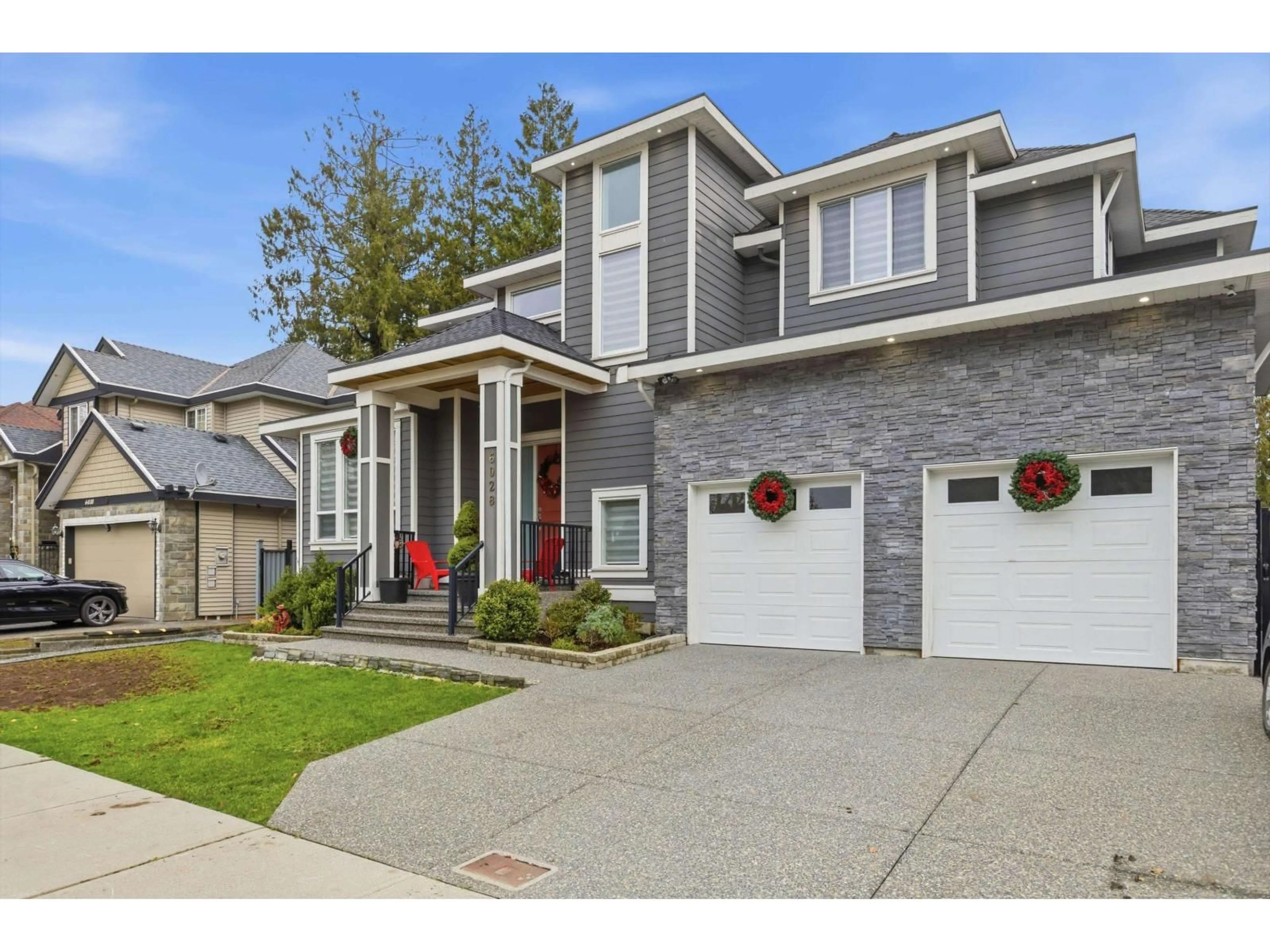 Home with brick exterior material, street for 6028 188 STREET, Surrey British Columbia V3S7V9