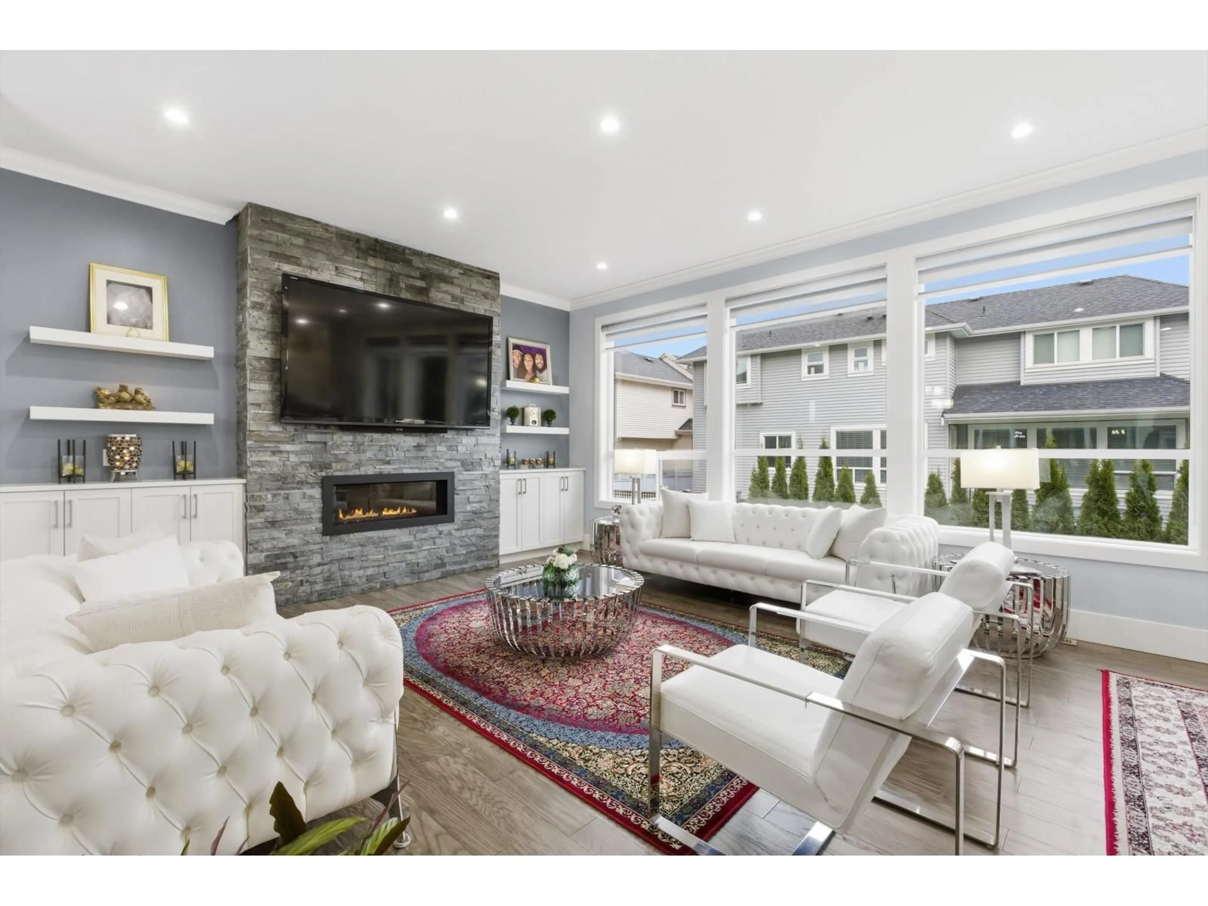 Living room with furniture, unknown for 6028 188 STREET, Surrey British Columbia V3S7V9