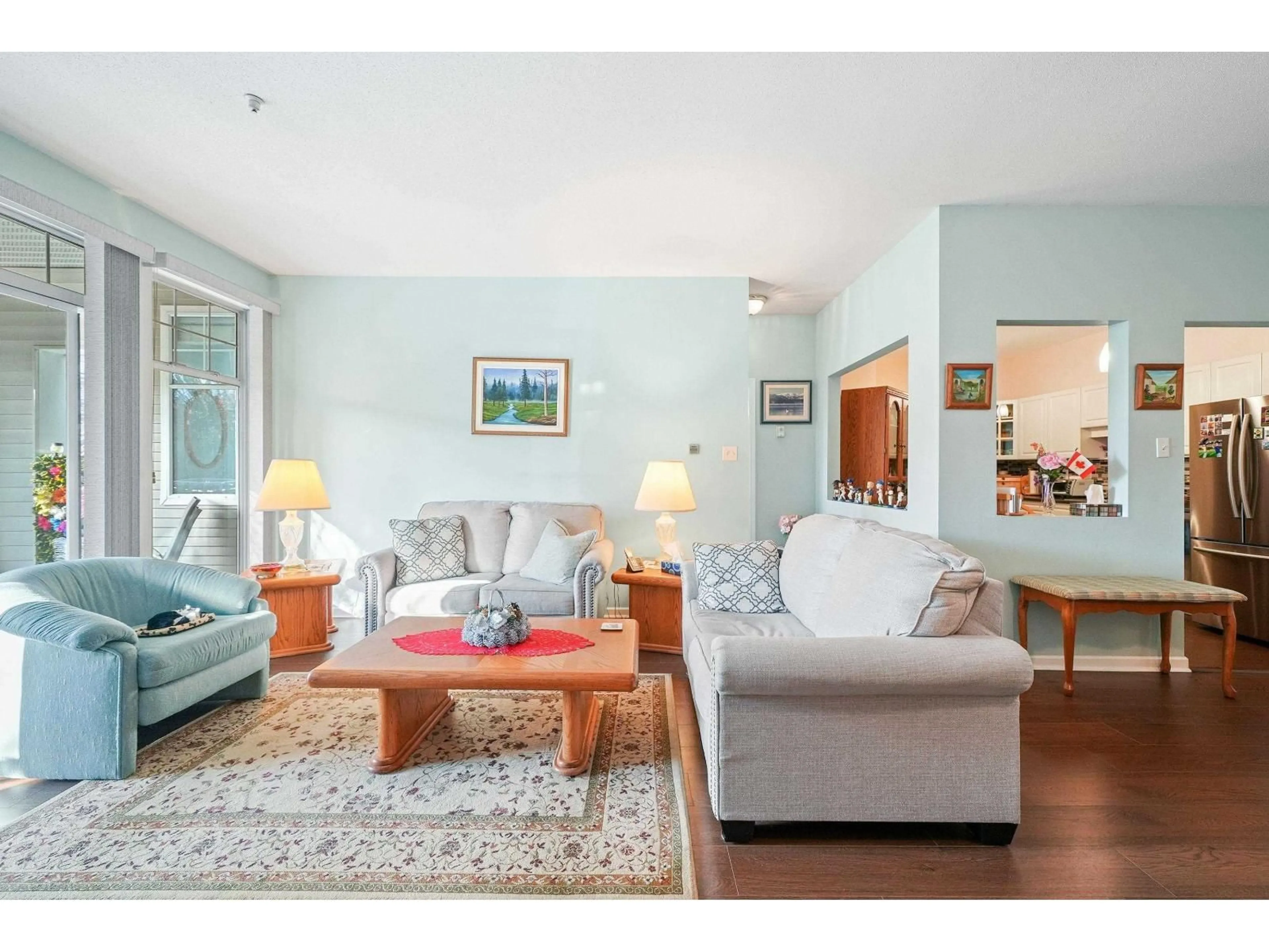 Living room with furniture, unknown for 306 - 5677 208 STREET, Langley British Columbia V3A8J5