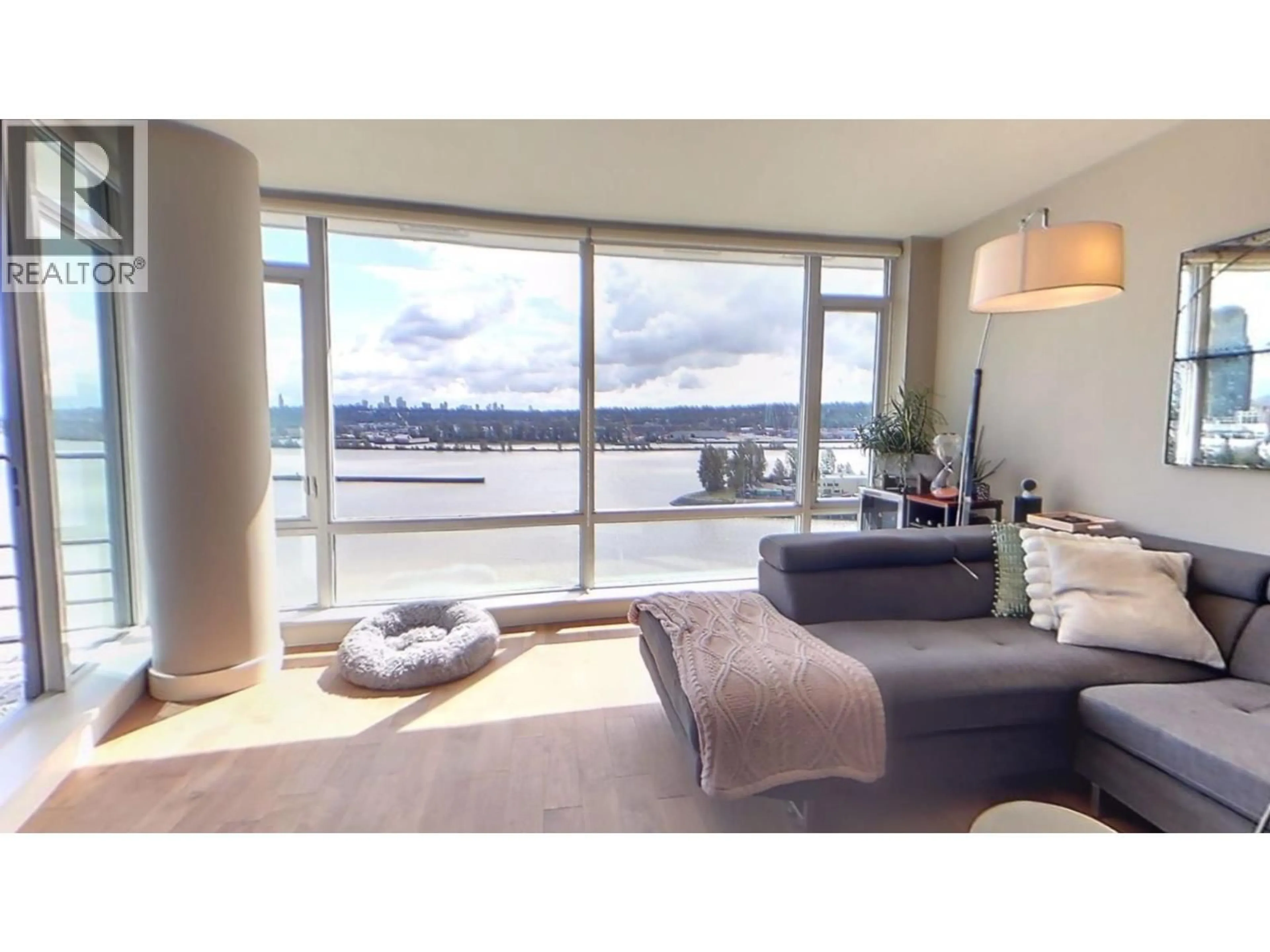 Living room with furniture, unknown for 1406 - 210 SALTER STREET, New Westminster British Columbia V3M0J9