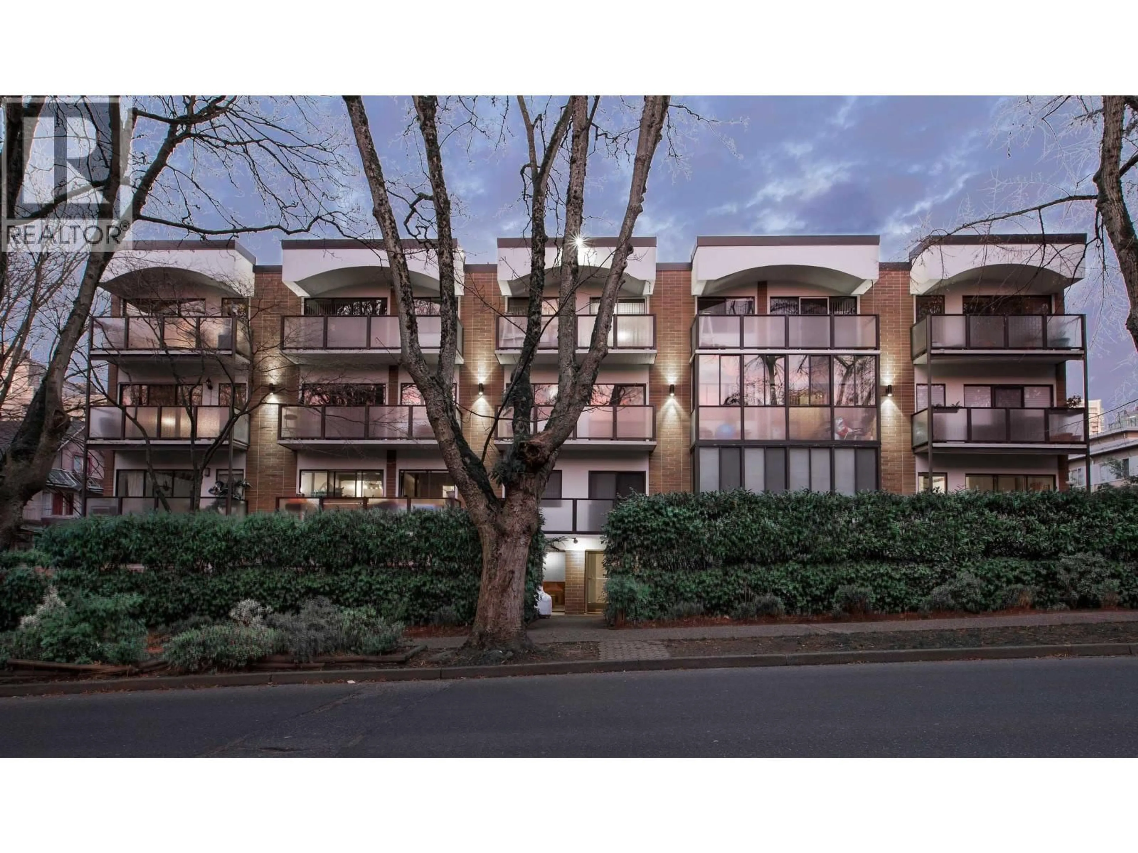 A pic from outside/outdoor area/front of a property/back of a property/a pic from drone, unknown for 201 - 1535 NELSON STREET, Vancouver British Columbia V6G1M2