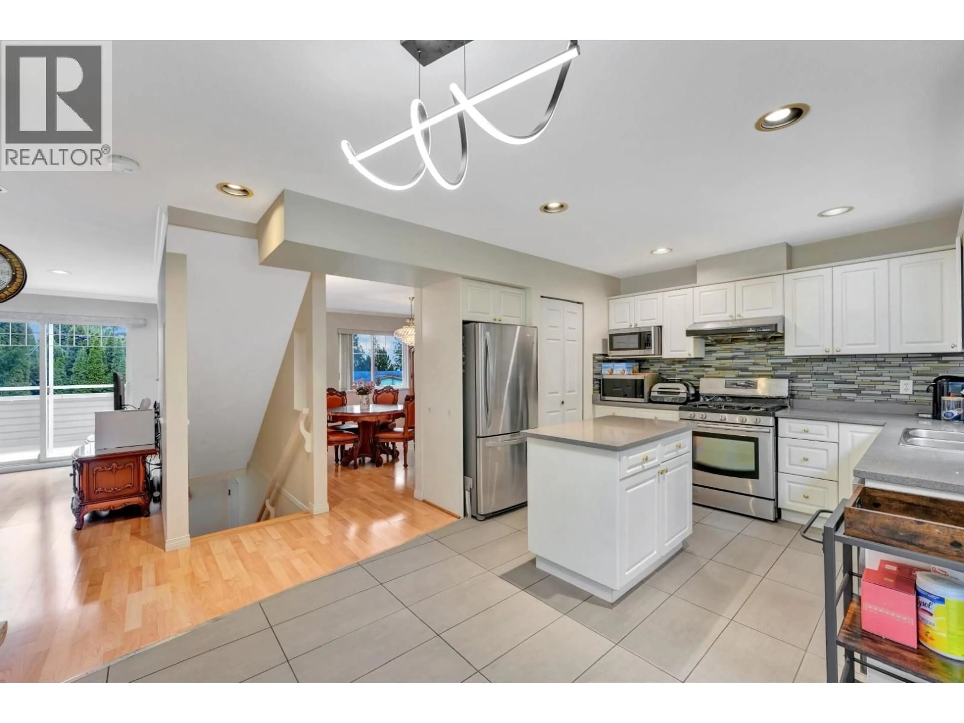 Open concept kitchen, ceramic/tile floor for 1067 DANSEY AVENUE, Coquitlam British Columbia V3K3H2